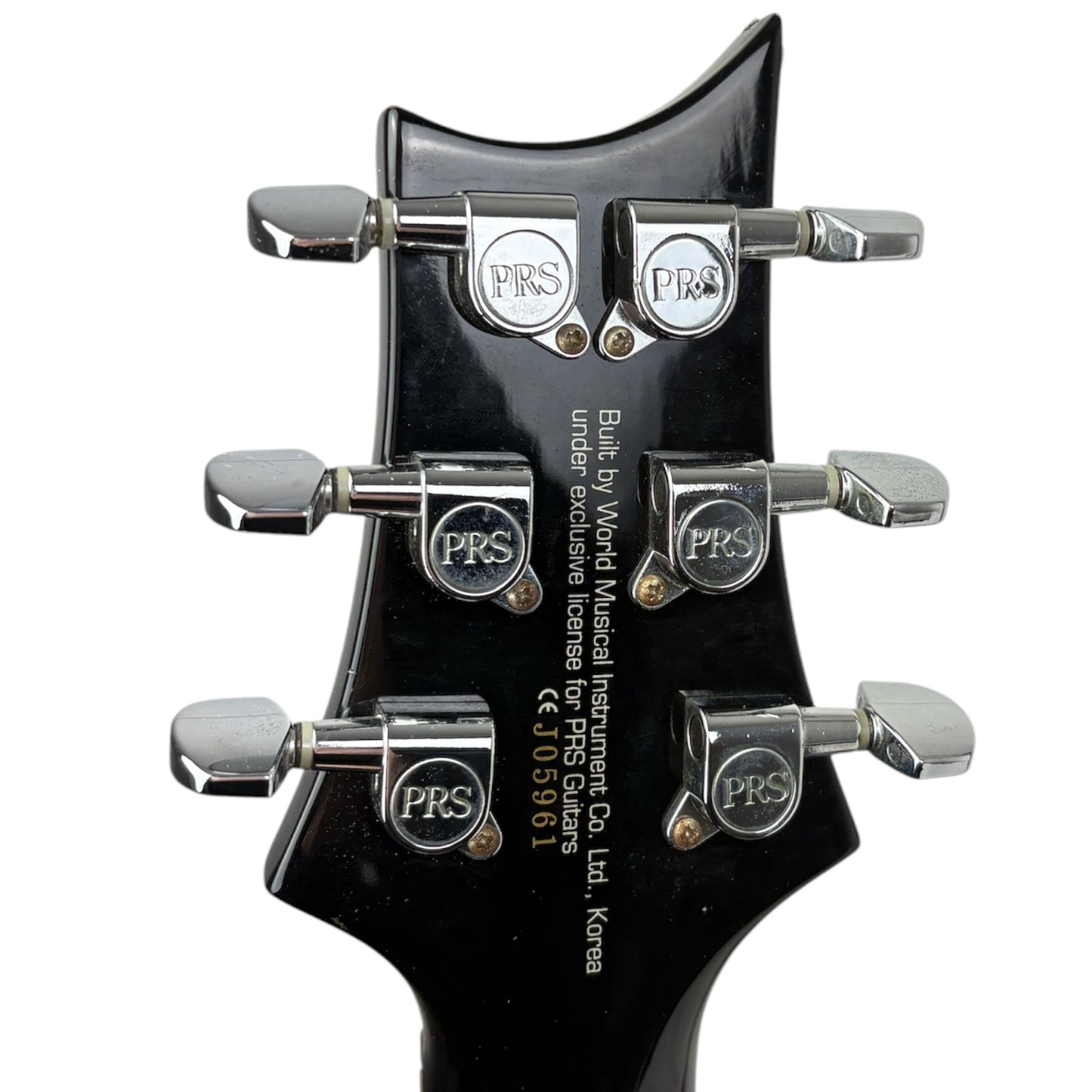 PRS SE Custom 24 2009 - Bat Inlays - Trans Black