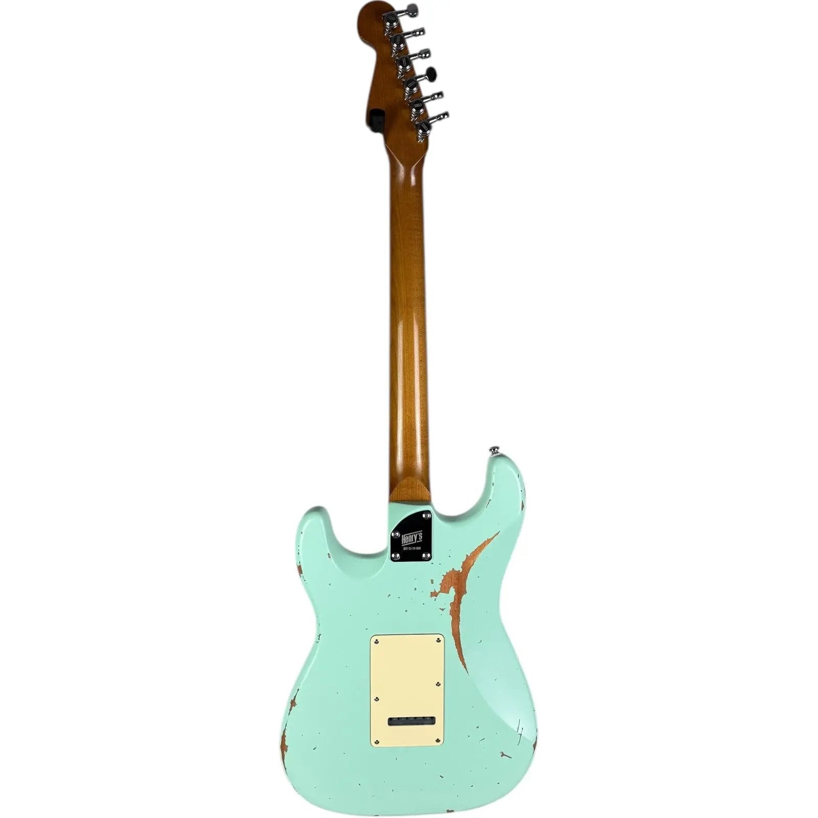 Henry’s Relic Stratocaster 2024 - Daphne Blue Pat´s Guitars