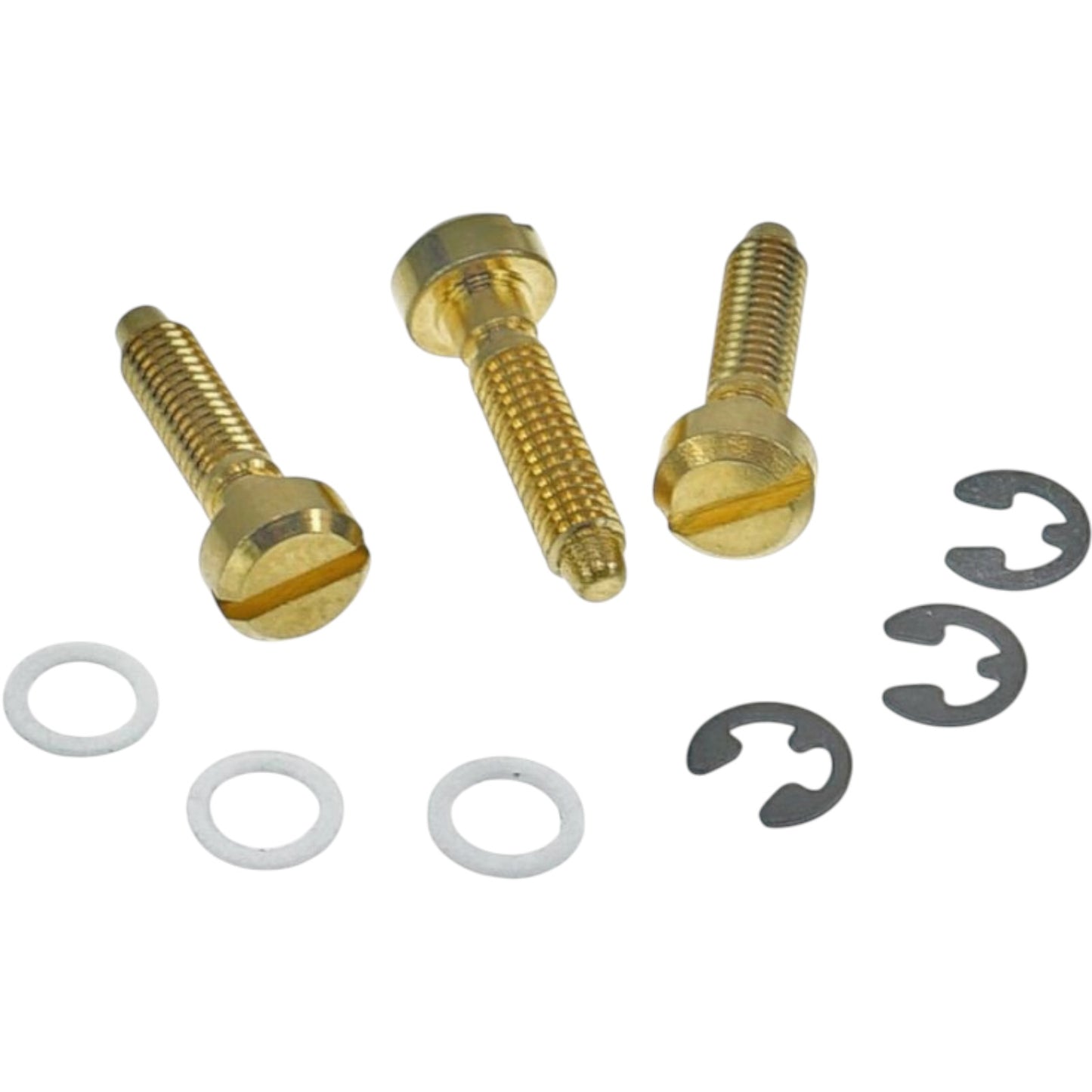مسمار استبدال سرج فابر SS-GG (3 قطع)، نحاس، مطلي بالذهب، لامع