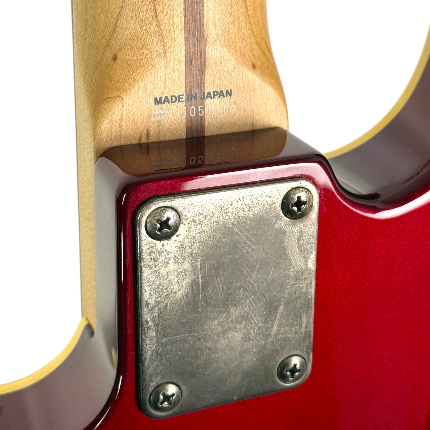 Fender Japan AJB-DX Aerodyne Jazz Bass 1995-1996 - Candy Apple Red