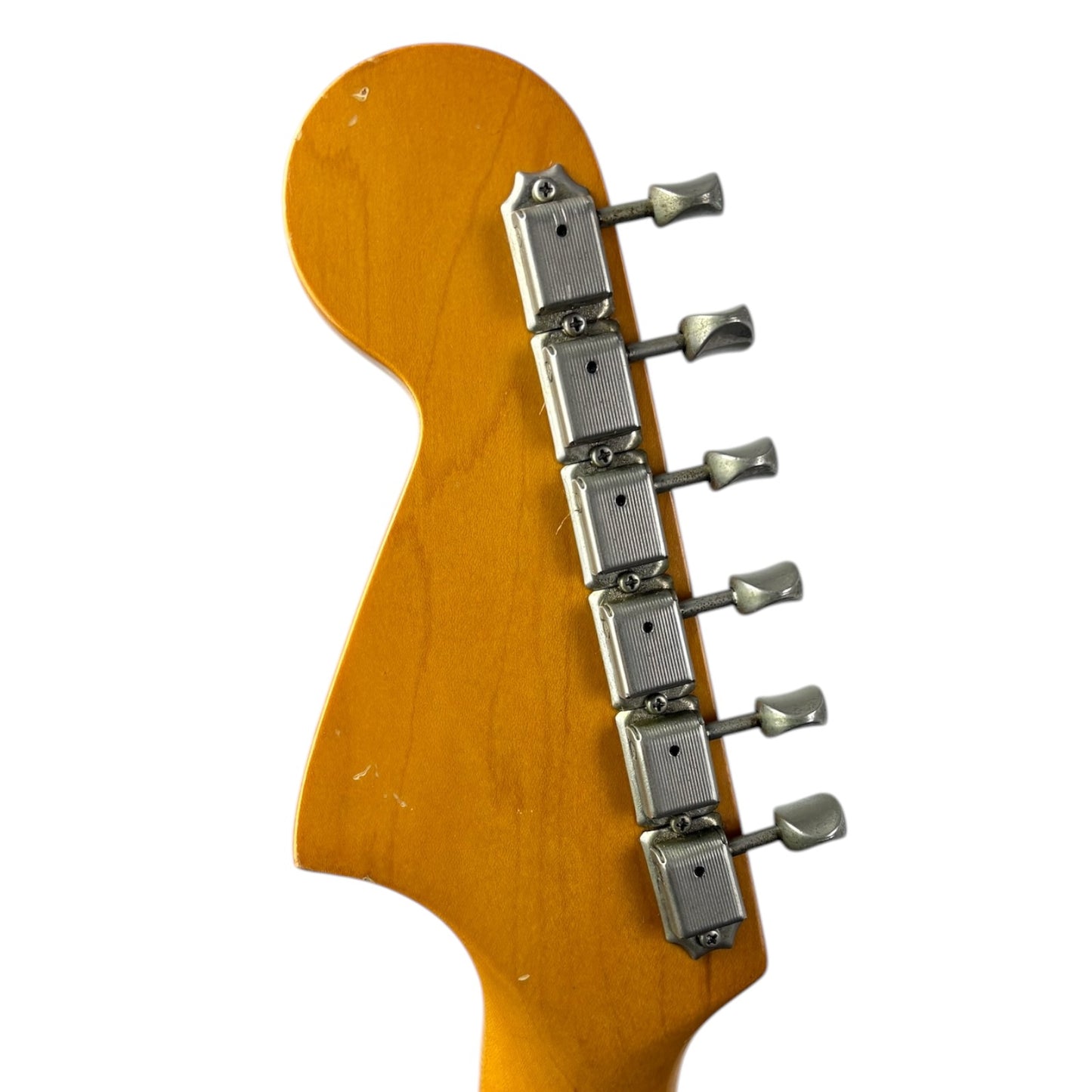 Fender Japan Jaguar Réédition 66 1993-1994 - Rouge Pomme d'Amour - Tête d'accord assortie - Vintage