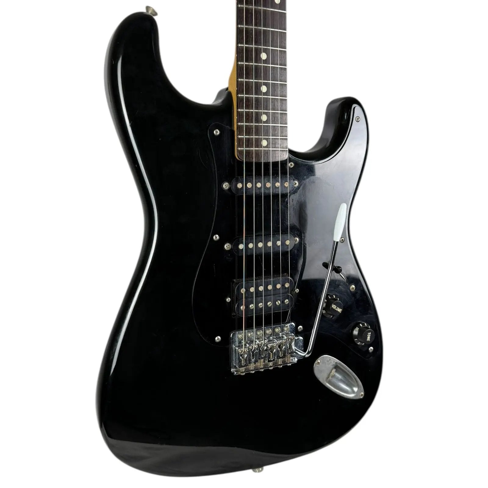 Fender Japan ST-STD Stratocaster 1984-1987 - Black Pat´s Guitars