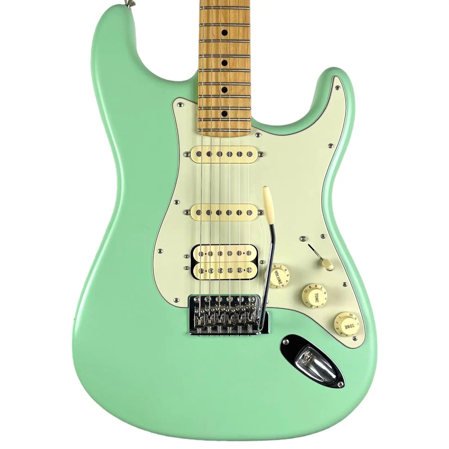 Fender American Performer Stratocaster 2018 - Satin Surf Green - Pat´s Guitars