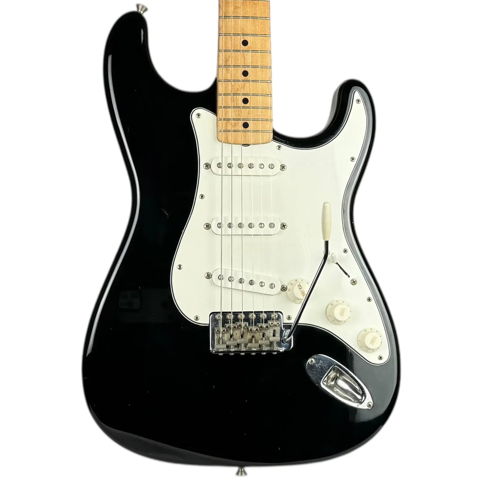 Fender Japan Standard Stratocaster 1993-1994 - Black - Pat's