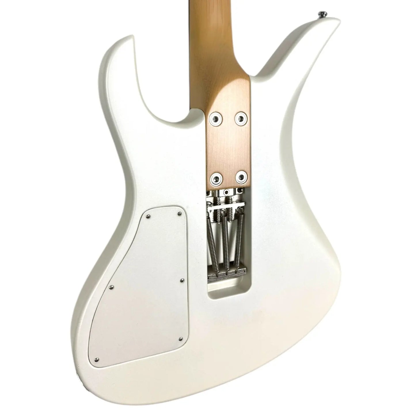 Siggi Braun Falcon Blackbird - German Custom Shop Guitar - Satin White Pearl - Pat´s Guitars