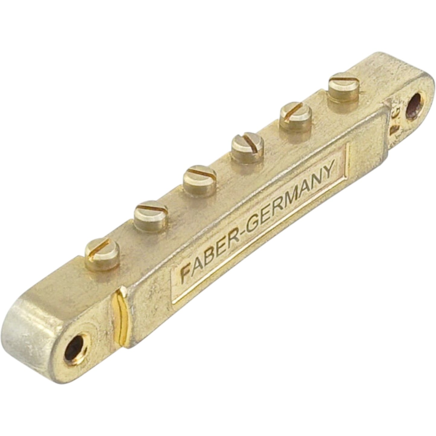 Faber ABRH-GAN ABRH mostek, pro Gibson® ABR-1, stárnuté zlato, nylonové sedla