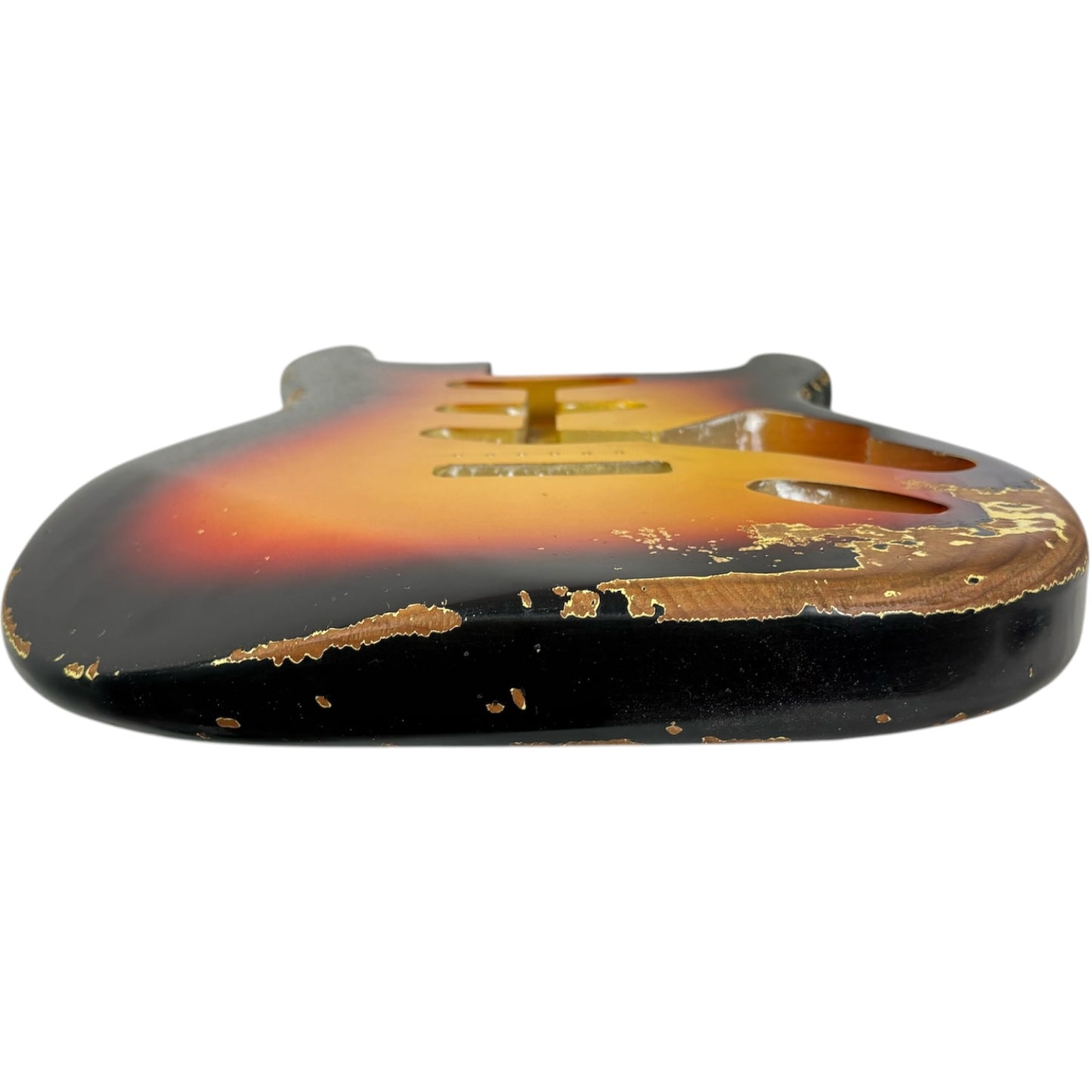MJT Aged Relic Nitro Stratocaster Body - Sunburst