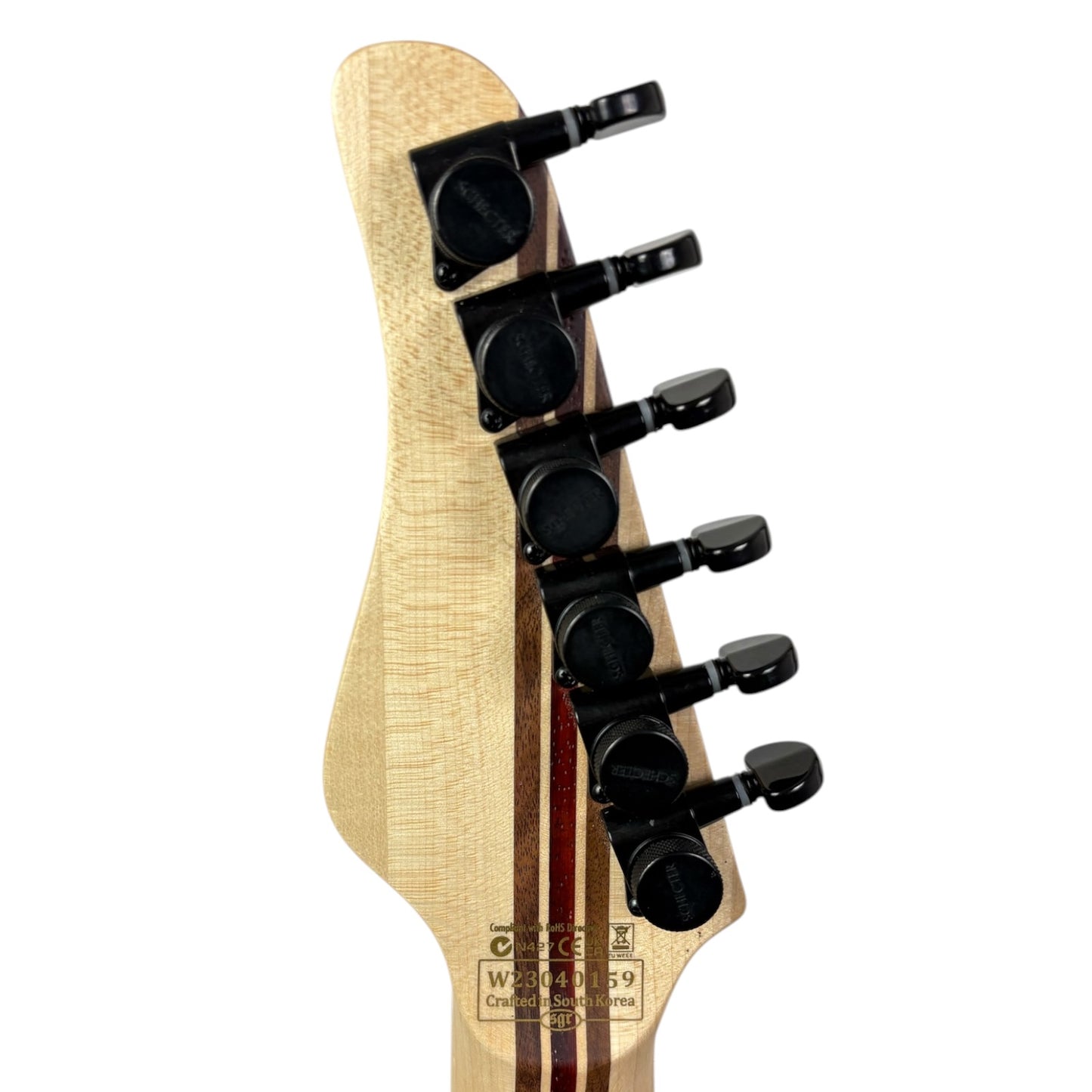 Schecter PT SLS Elite 2023 - Black Fade Burst