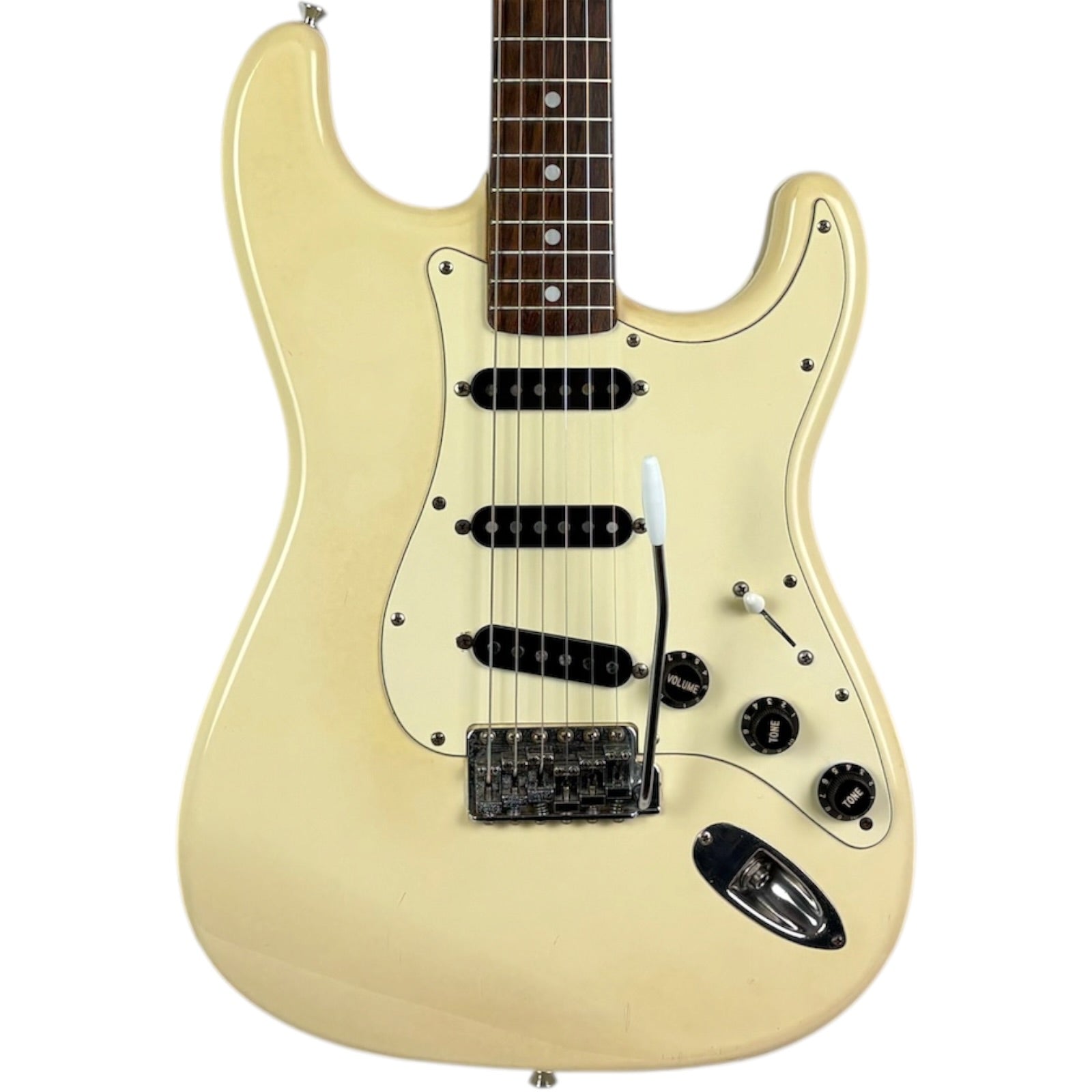 Fender Japan '72 Strat Reissue Vintage White – Pat´s Guitars