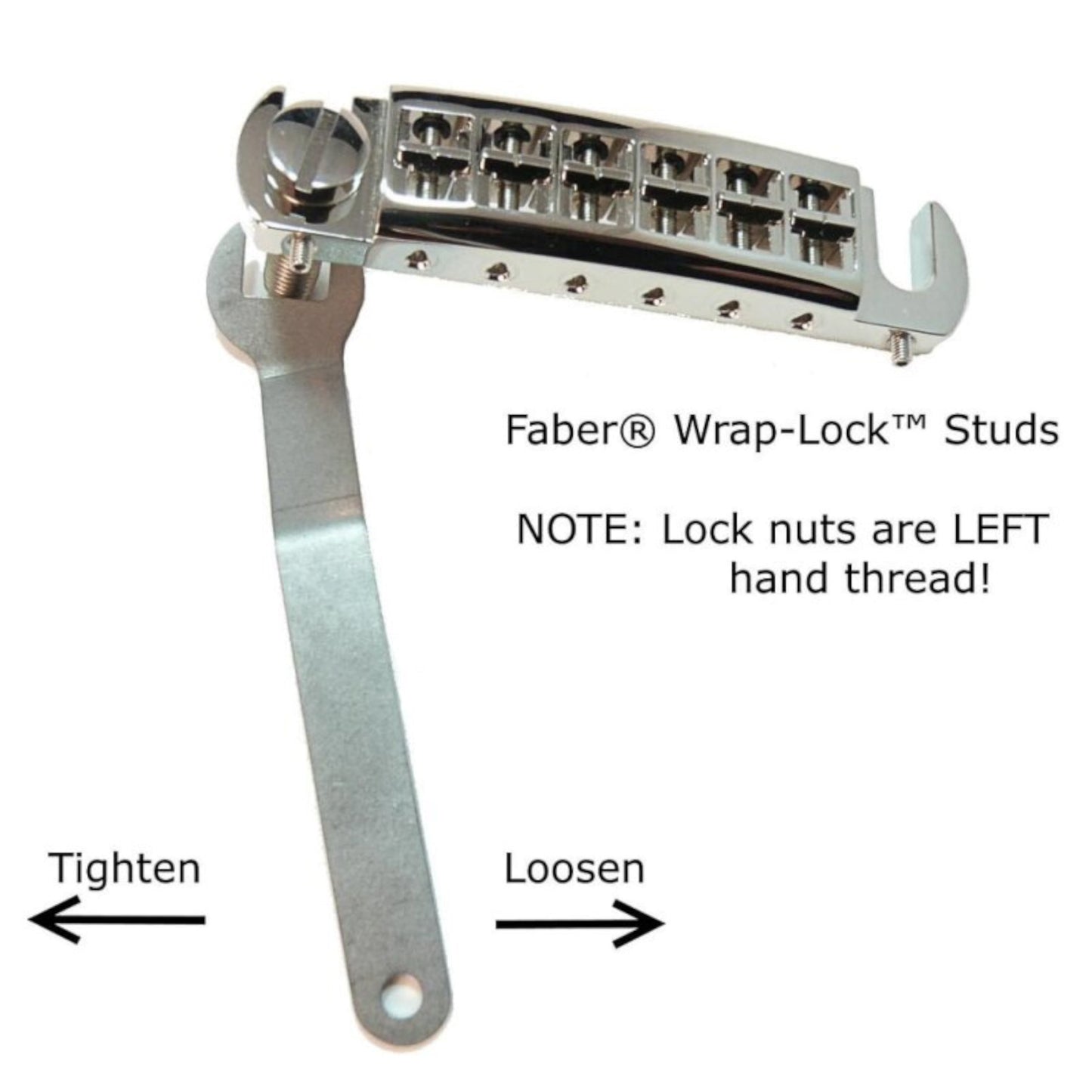 Faber WL-ING Faber Wrap-Lock, nikkelfinish, tomme