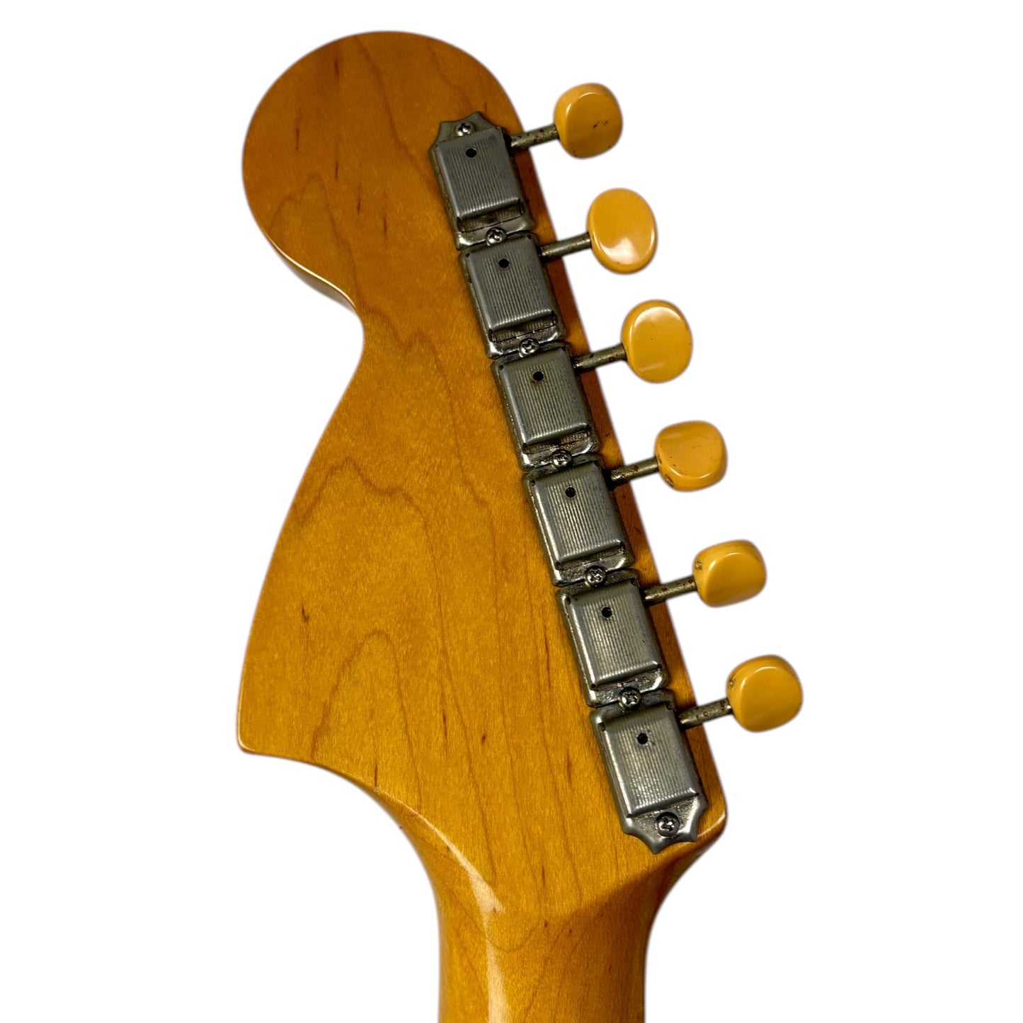 Fender Japan 66 Reissue Mustang 1993–1994 – vintage bílá