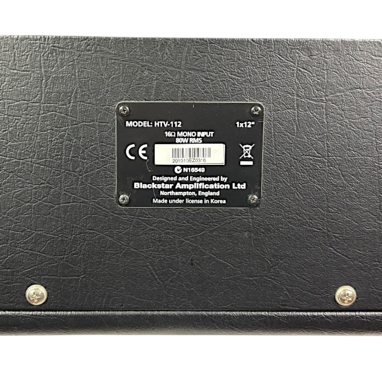 Blackstar HTV-112 enceinte 1x12 80W