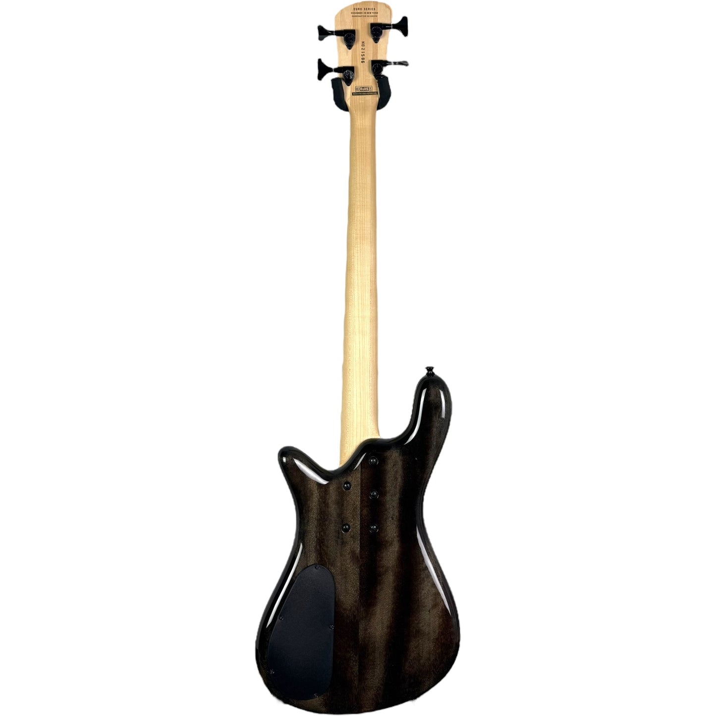 Spector Euro 4 Bolt-On Bass 2021 - Black Satin Gloss