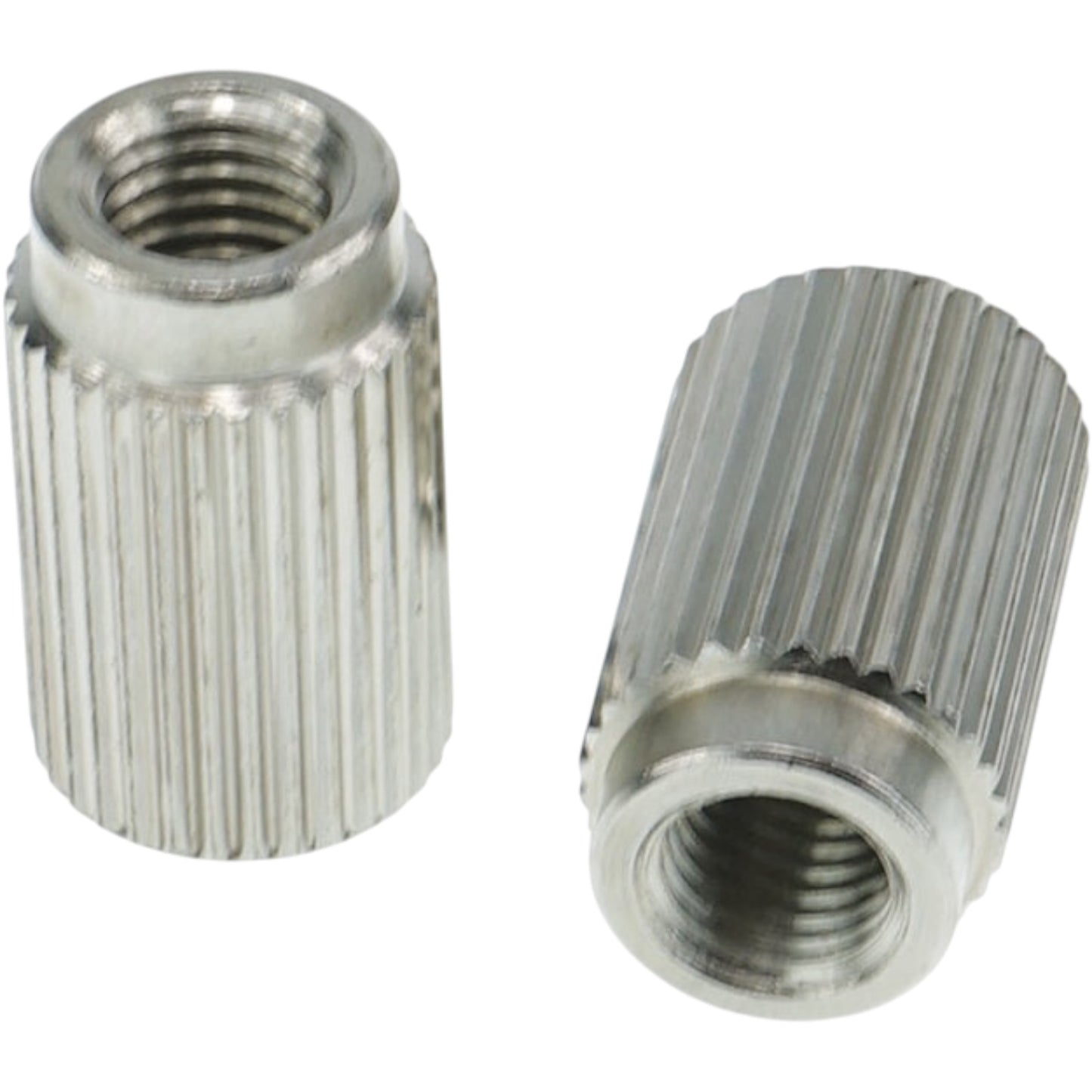 Faber TPI-A-ING Faber 5/16-24 tommer tailpiece-indlæg (par) Stål, nikkelbelagt, blank