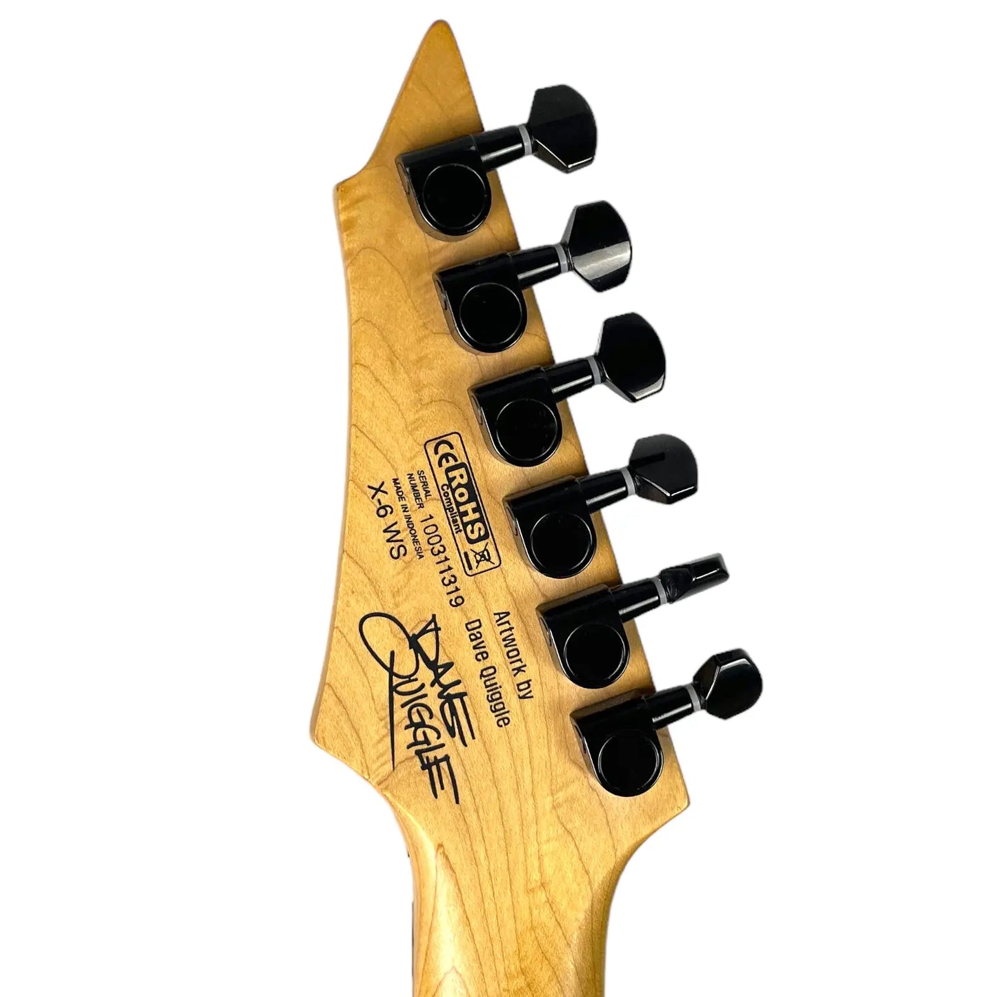 Cort X-6 WS 2010 - Dave Quiggle Artwork - Pat´s Guitars