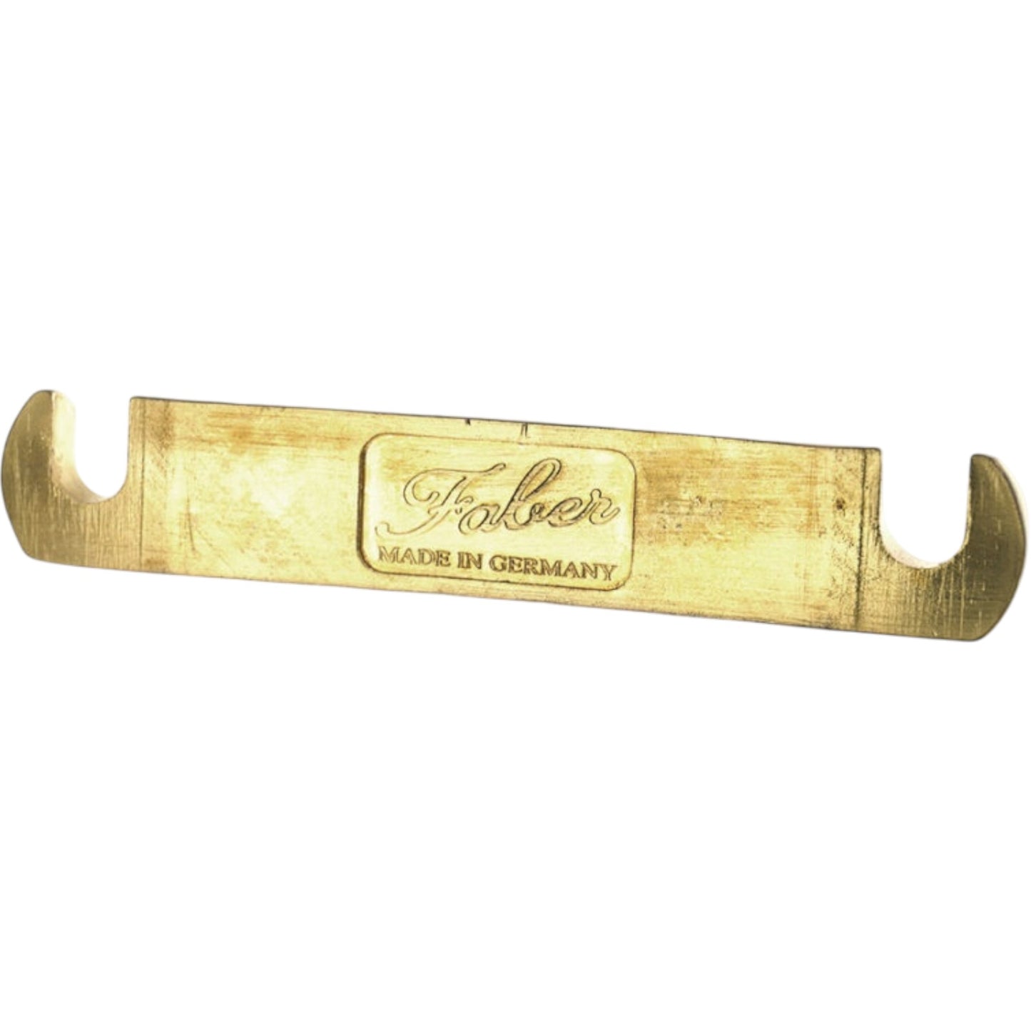 Faber TP-59GA Faber TP-59 Vintage Spec ALU Stop Tailpiece, or, patiné