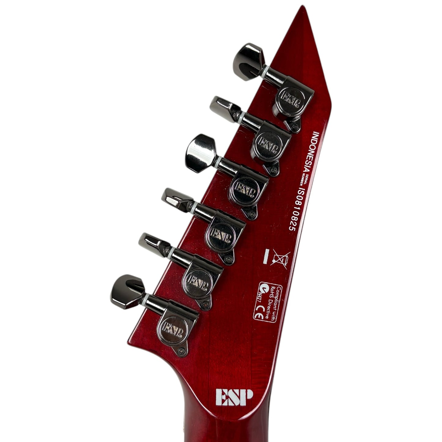 ESP LTD M-200FM 2008 - See Thru Red