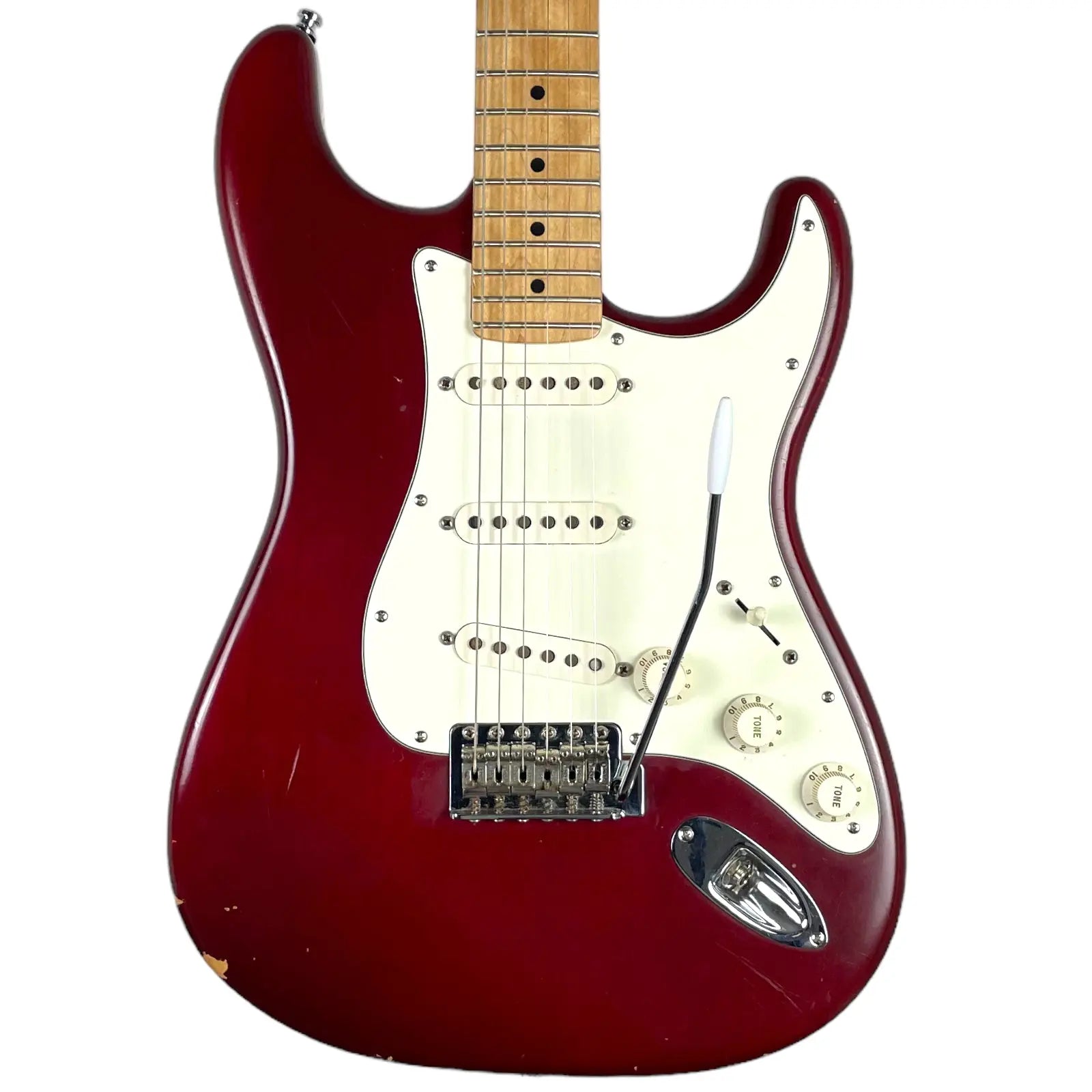 Fender Highway One Strat 2008 Wine Red Pat s Guitars fender-highway-one-strat-2008-wine-red-pat-s-guitars
