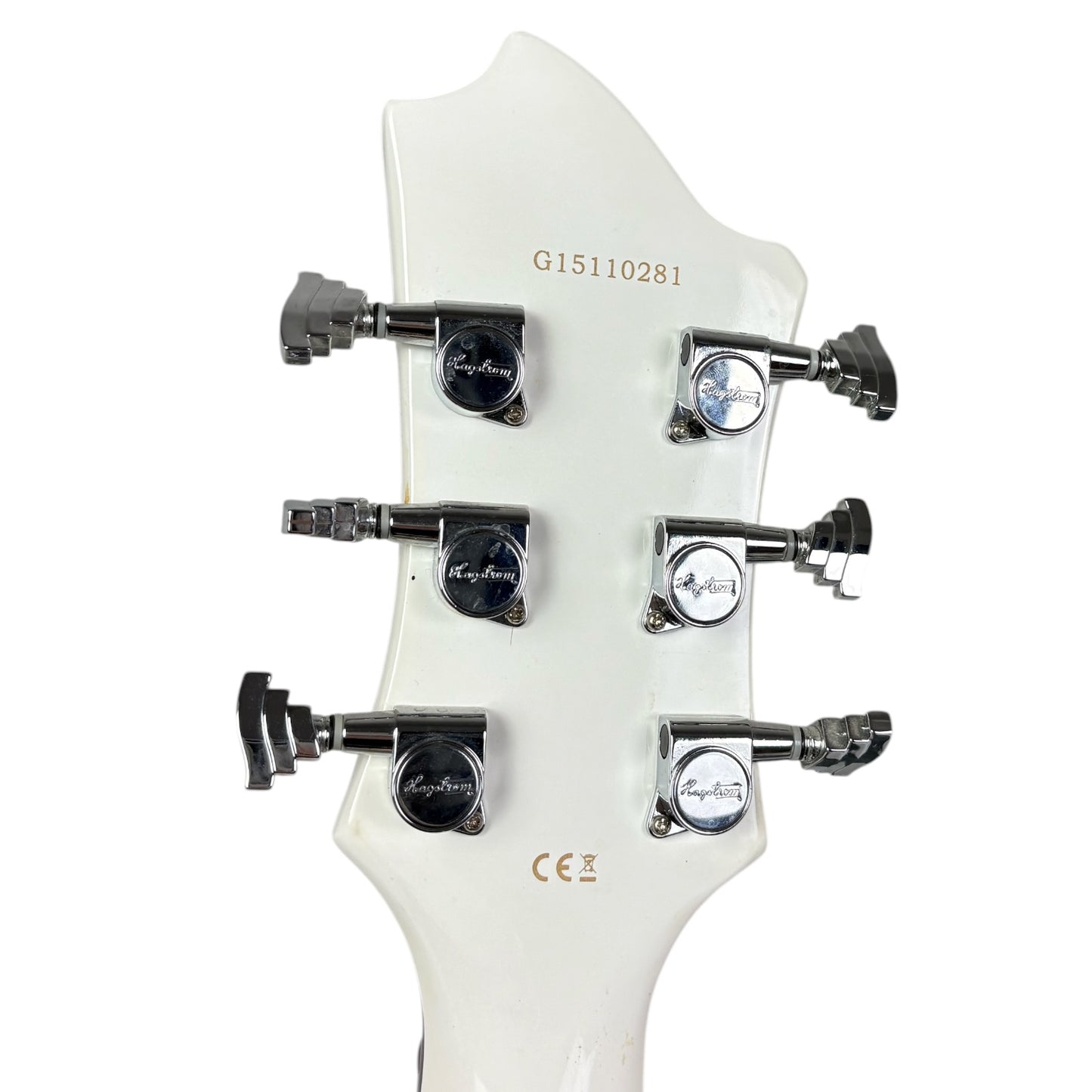 Hagstrom Viking Deluxe 2015 - Blanc brillant