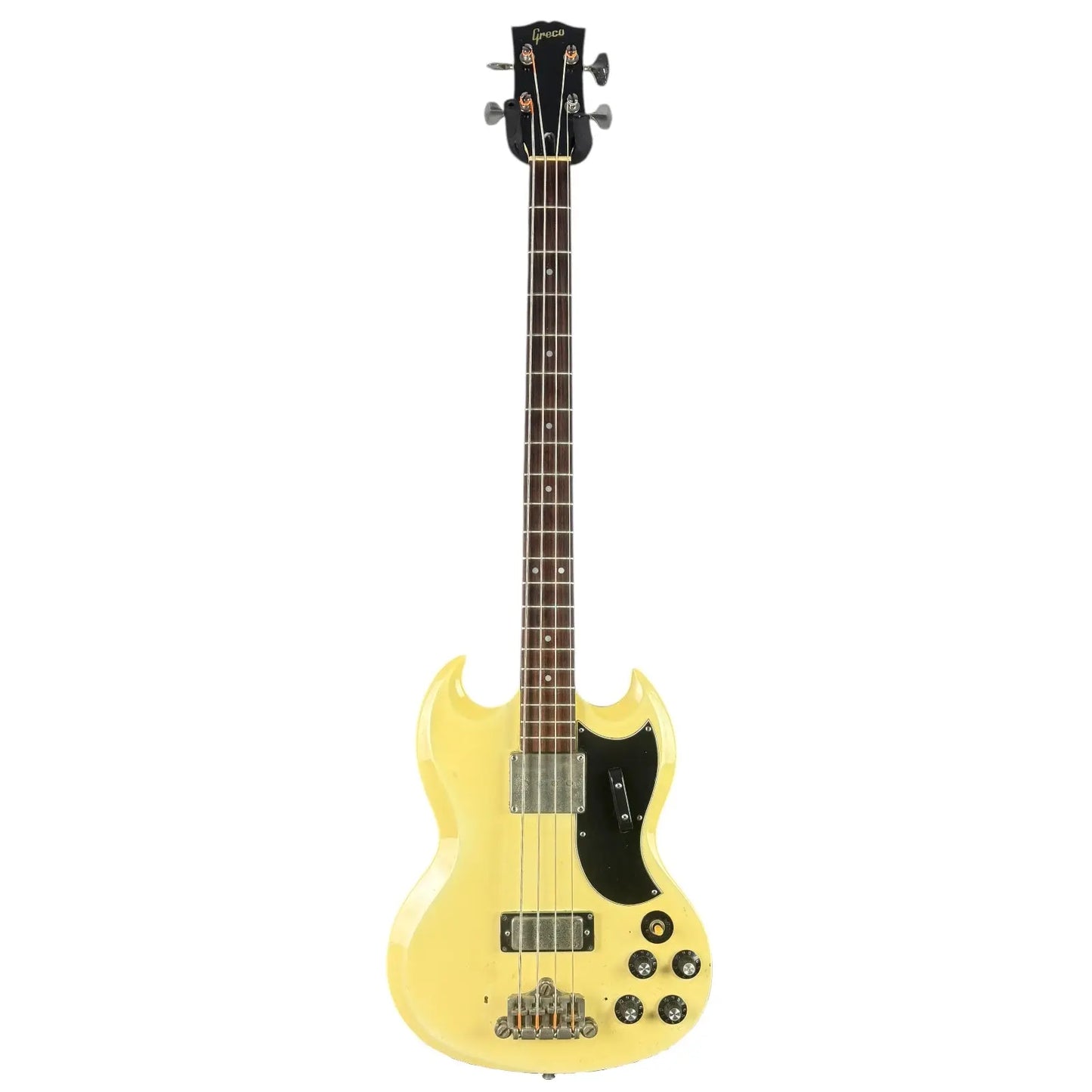 Greco EB-3 SG Bass 1986 - Vintage White Pat´s Guitars