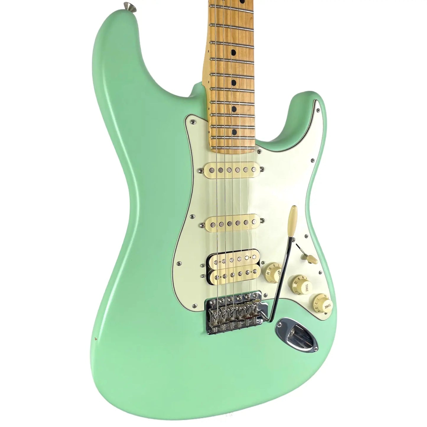 Fender American Performer Stratocaster 2018 - Satin Surf Green - Pat´s Guitars