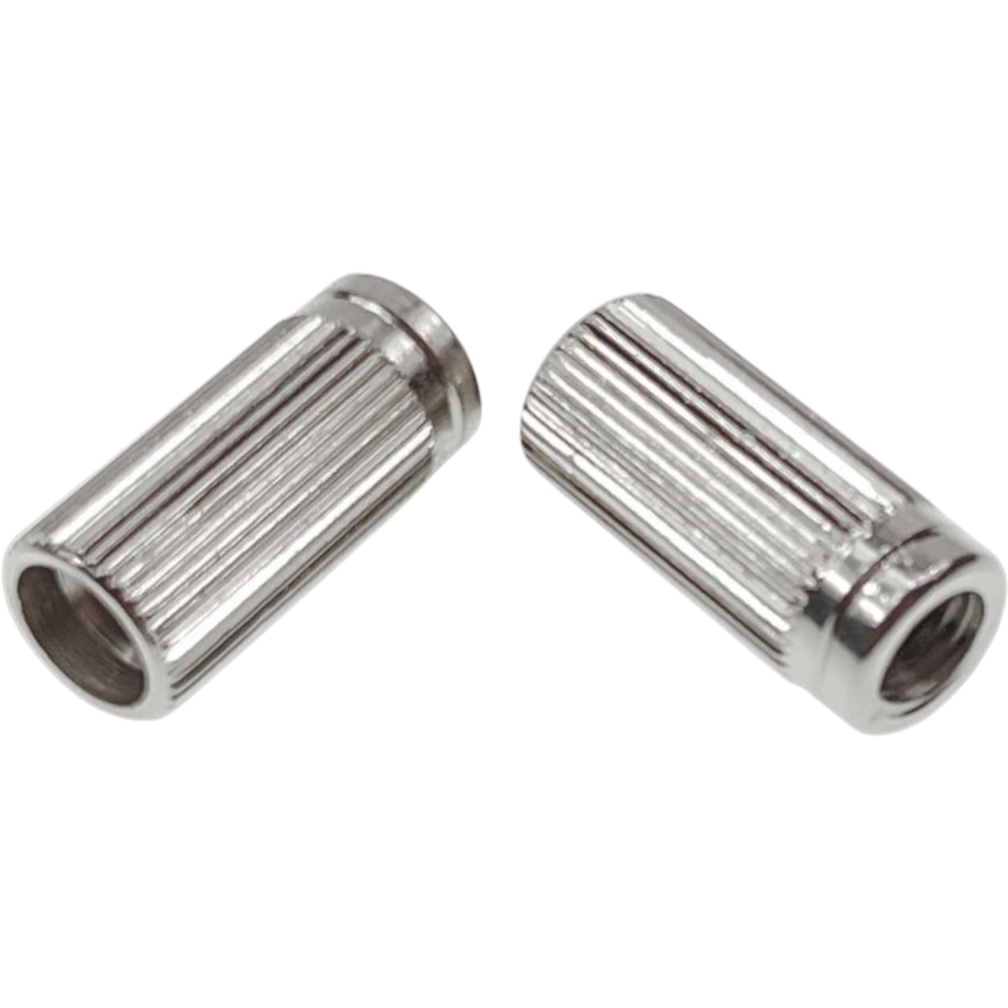 Faber TPI-C-ING Faber 5/16-24 tommer tailpiece-indlæg (par) Stål, nikkelbelagt, blank