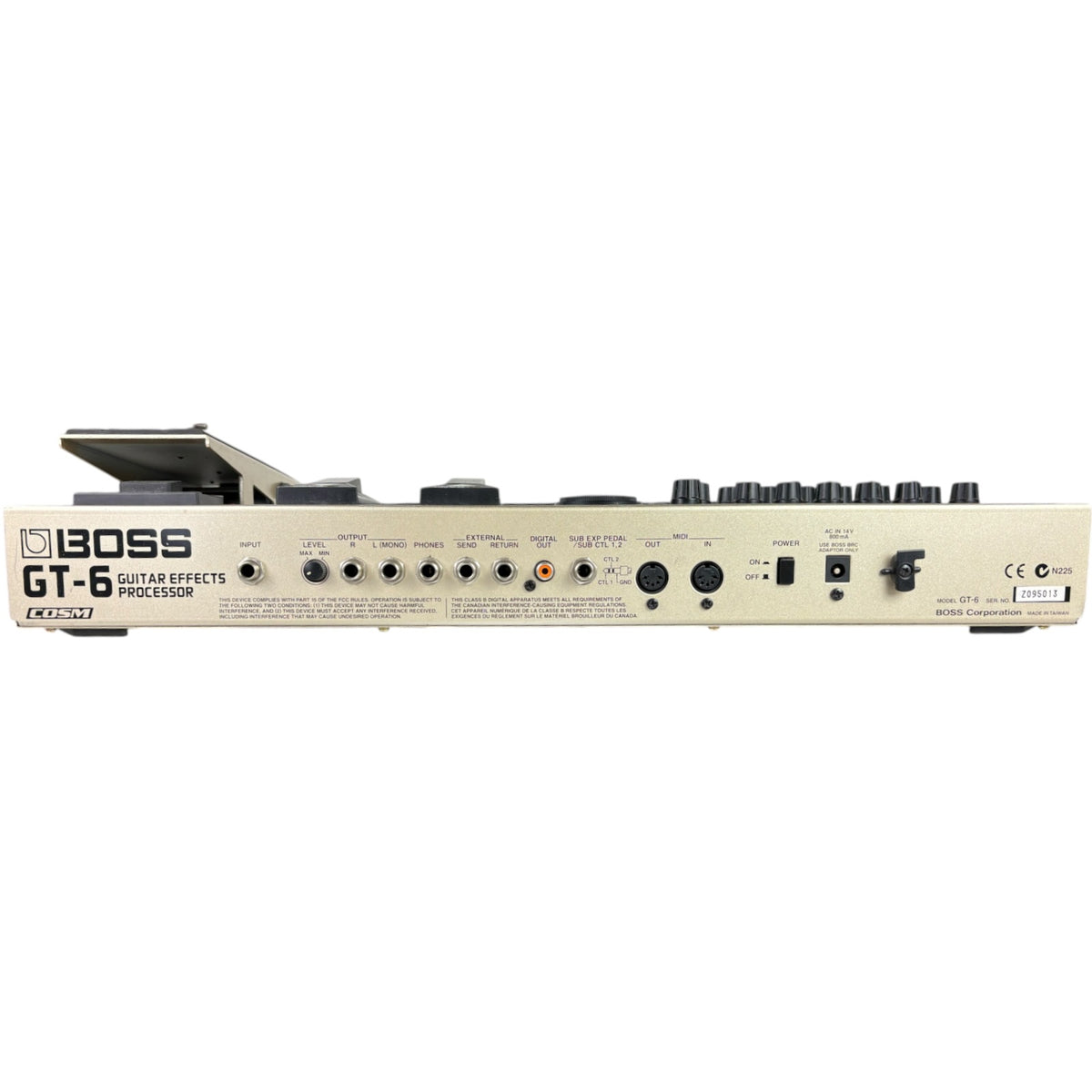 Boss GT-6 Effects Processor Multi-Effekpedal