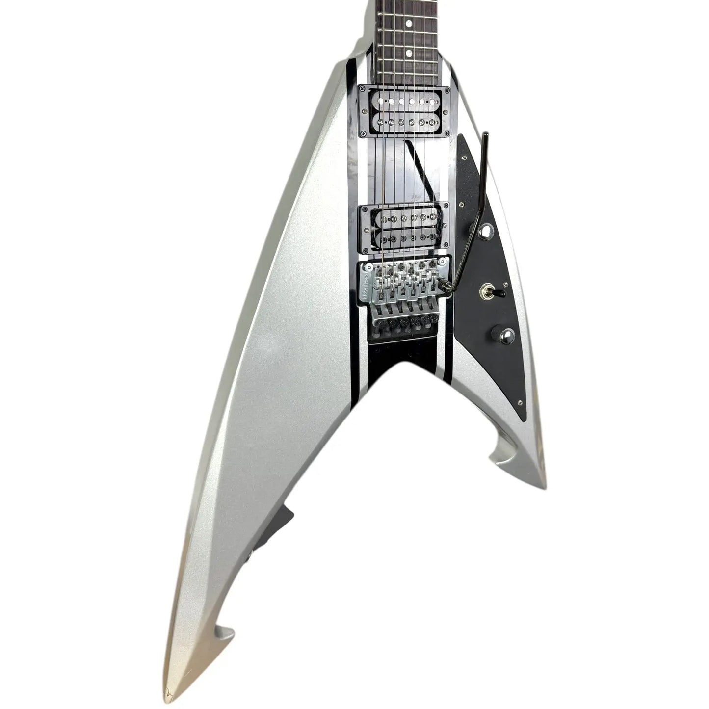 ESP LTD GL-600V SuperV George Lynch Signature - Metallic Silver ESP LTD