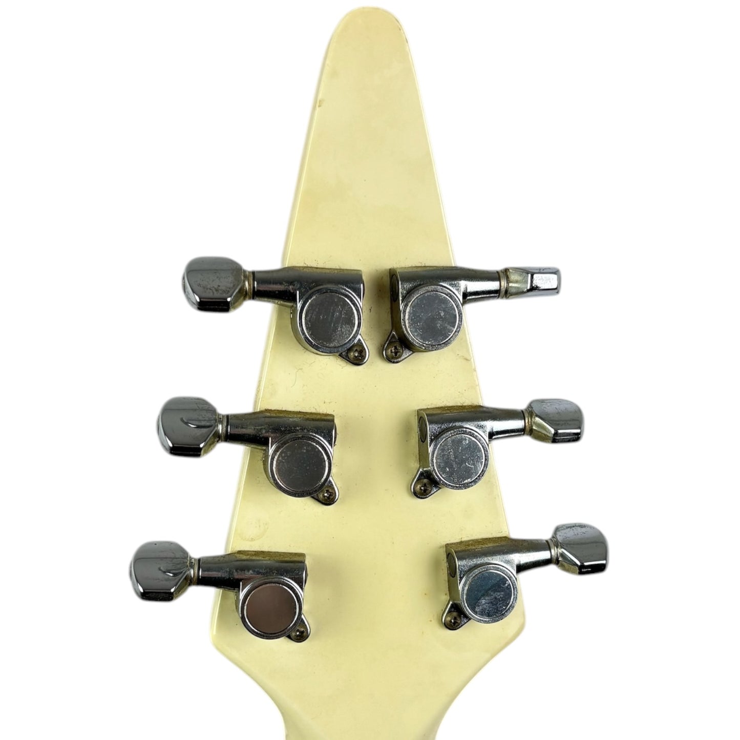 Fernandes Flying V - Vintage bílá