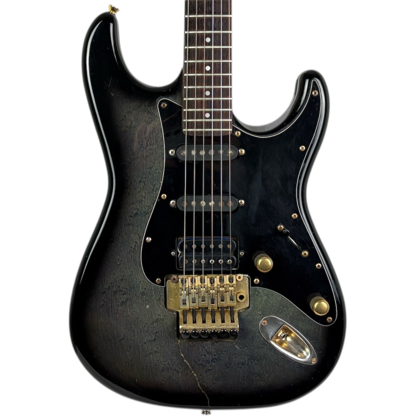 Fender Japan STR-80R Strat 1986-87 Black Burst – Pat´s Guitars