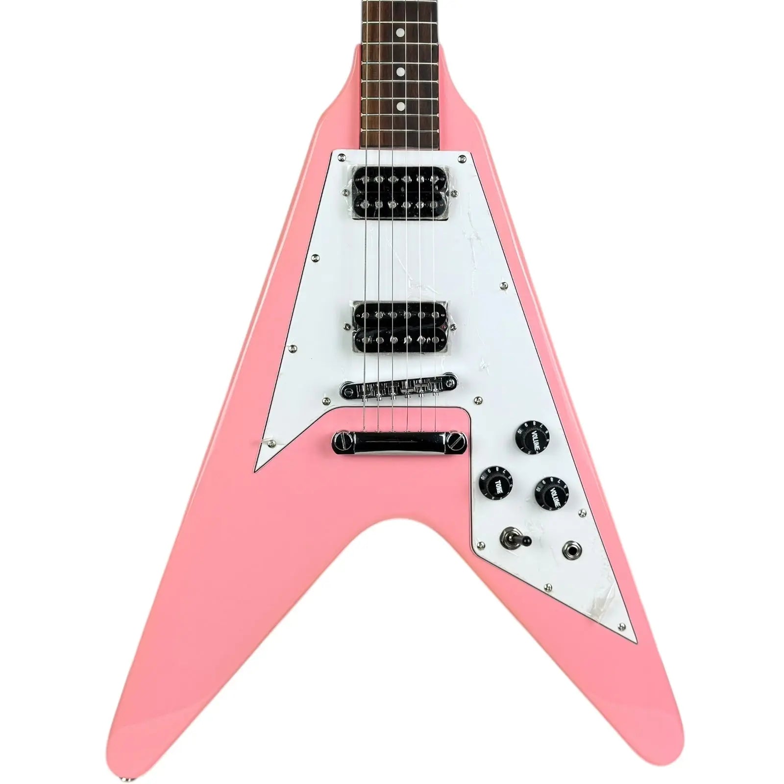 Playtech Flying V - Pink - Pat's Guitars – Pat´s Guitars