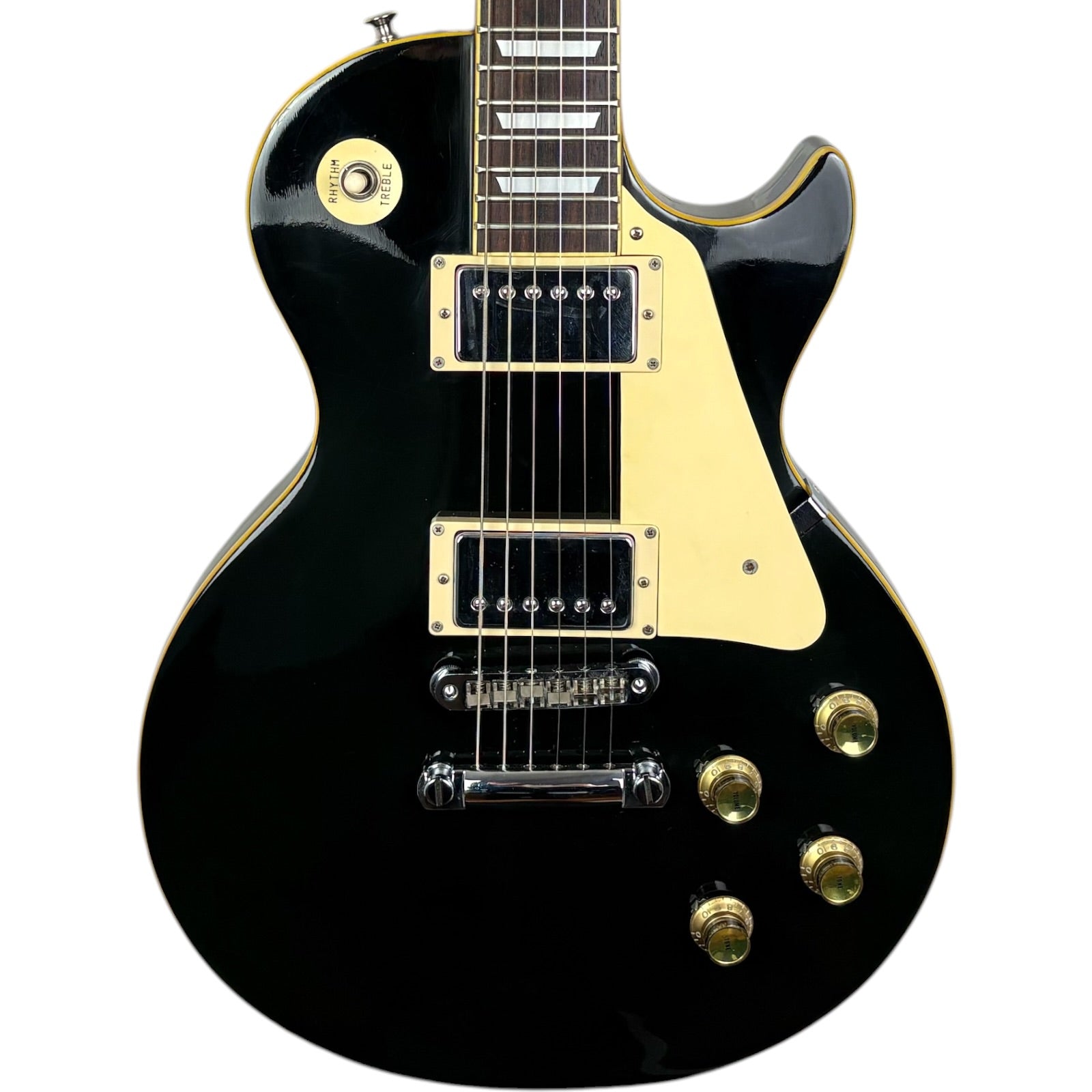 エレキギター　レスポールeg450 ギターケース付 グレコ EG-450 レス ポール スタンダード エボニー MIJ ギター – Pat´s