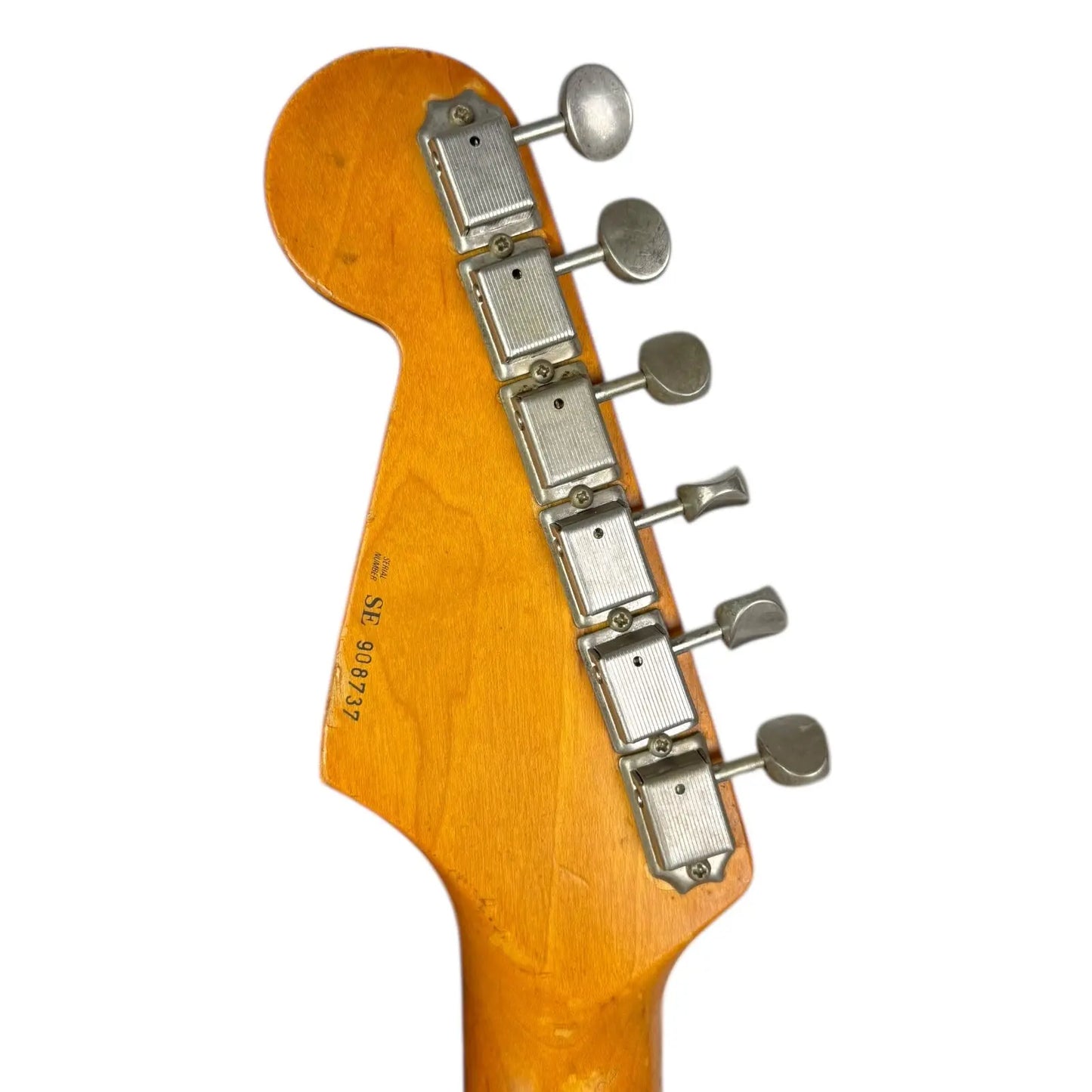 Fender USA Yngwie Malmsteen Signature Stratocaster 1992 - Vintage White - Scalloped Fender