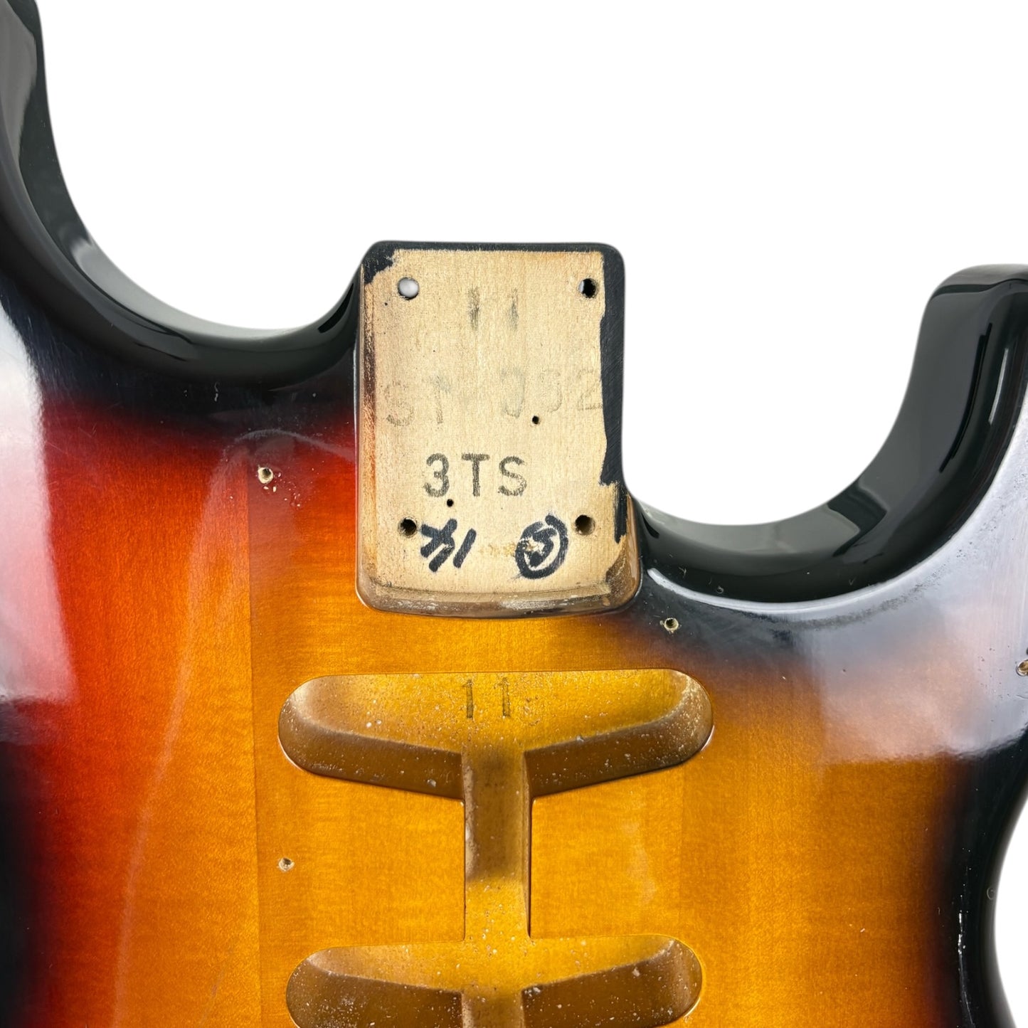 Fender Japan Stratocaster Σώμα - Sunburst