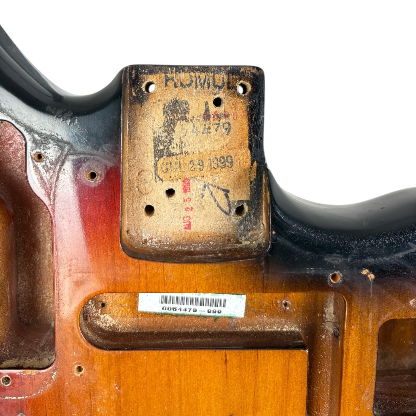 Fender American Vintage Jaguar Tělo - Sunburst
