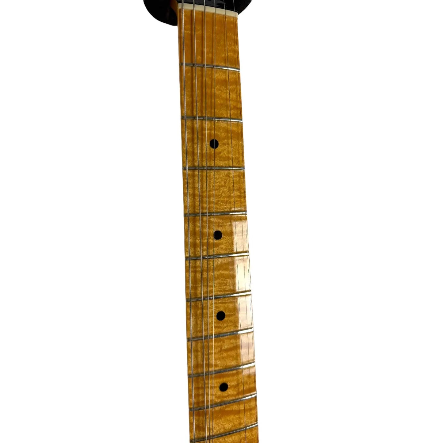 Fender Custom Shop Stratocaster 1990 - Black matching Headstock Fender