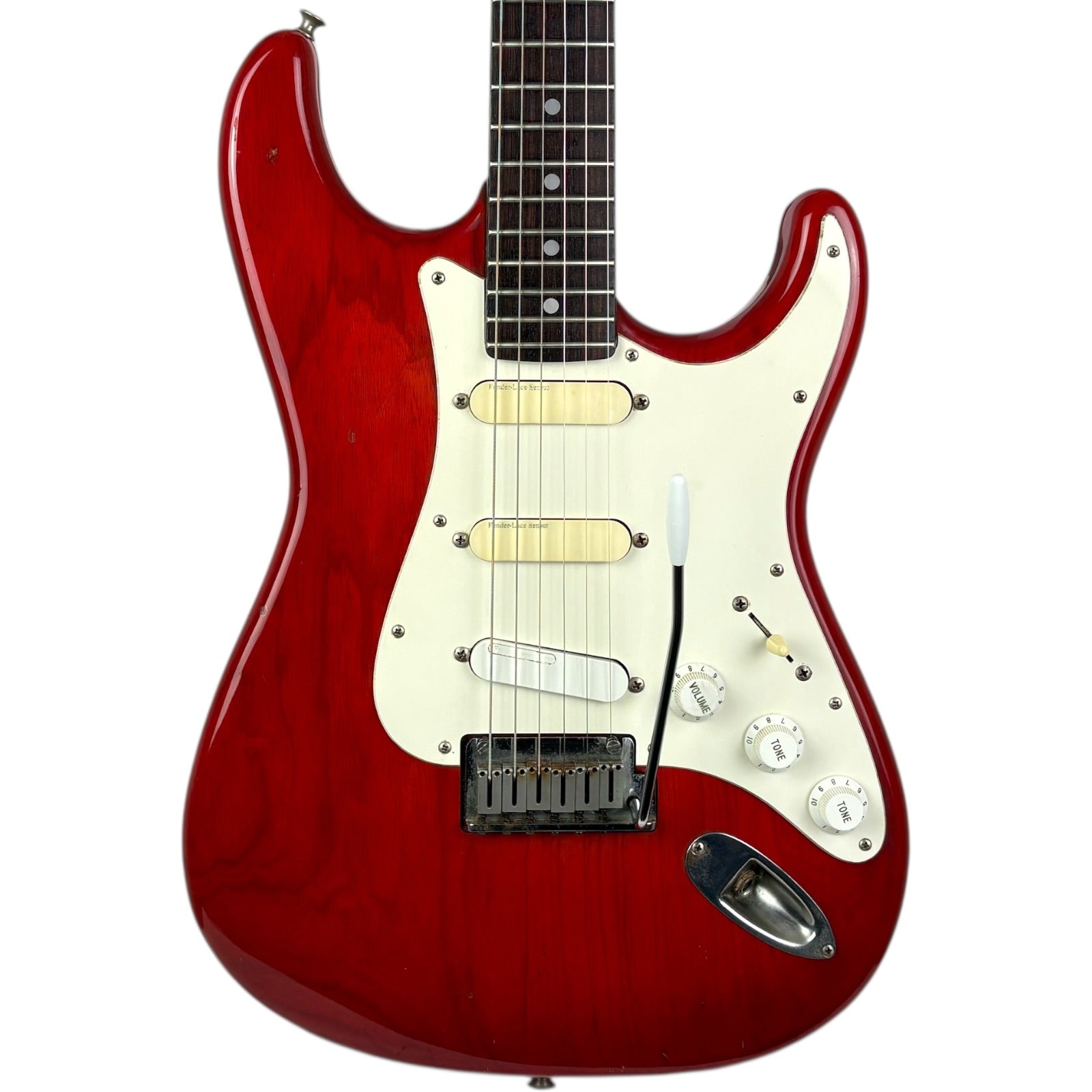 Fender Japan STR-85R ストラトキャスター Fender Japan STR-85R Lace Sensor Stratocaster 1986-1987 - Красный