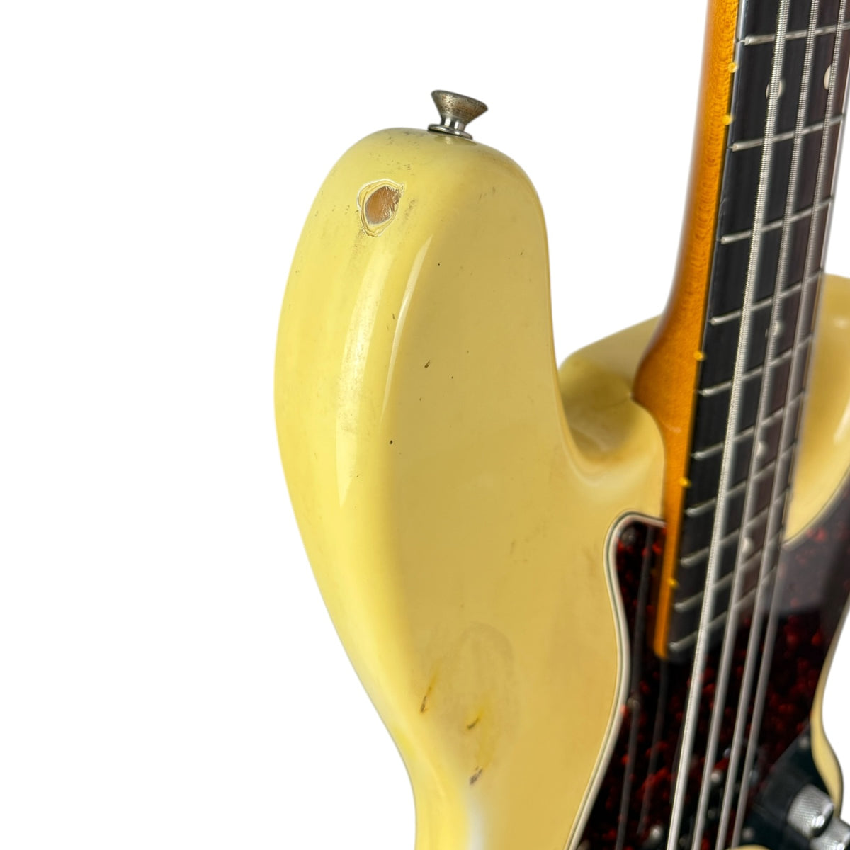 Fender American Vintage Jazz Bass 1998 - vintage bílá