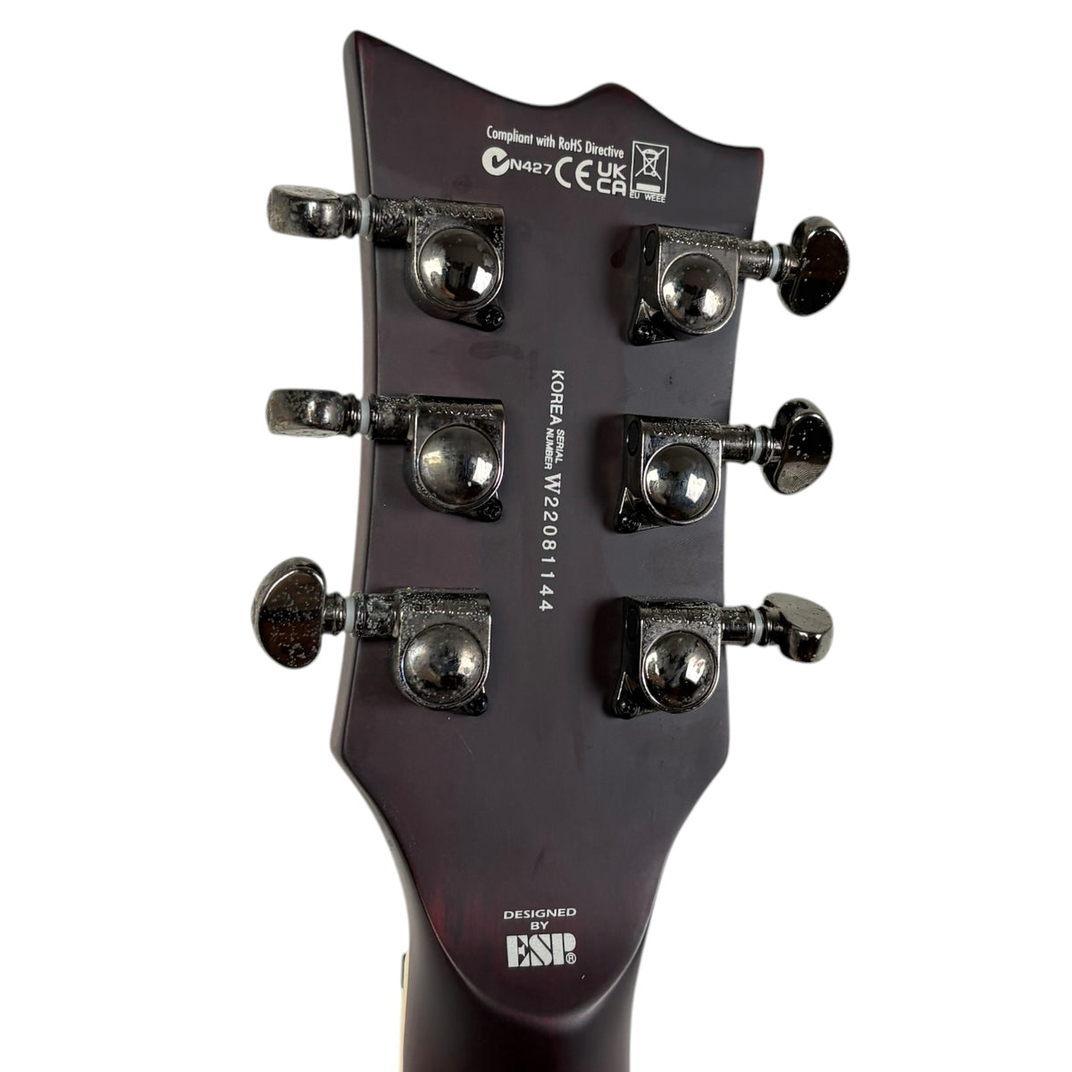 ESP LTD EC-401 2022 - průsvitná saténová černá třešeň