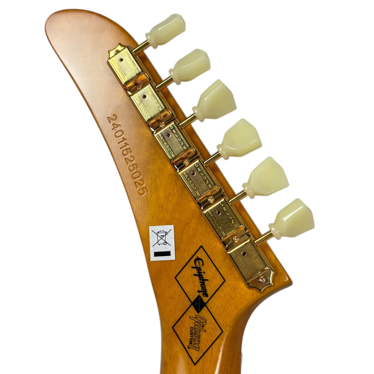 Epiphone Explorer inspirovaný Gibsonem 2024 – Natural