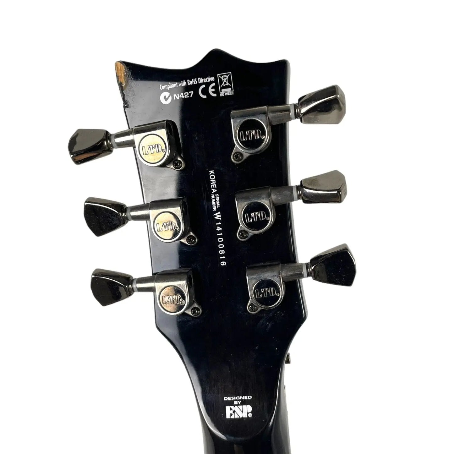 ESP LTD EC-1000FR 2014 - See Thru Black ESP LTD
