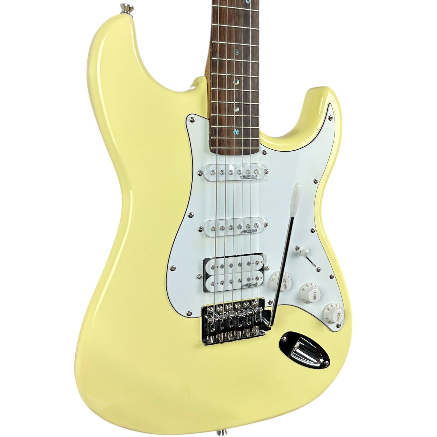 Faber STC VWRH Stratocaster HSS – Винтидж бял