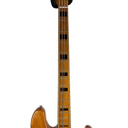Greco Matsumoku elektromos jazz basszusgitár 1970-es évek - természetes színű