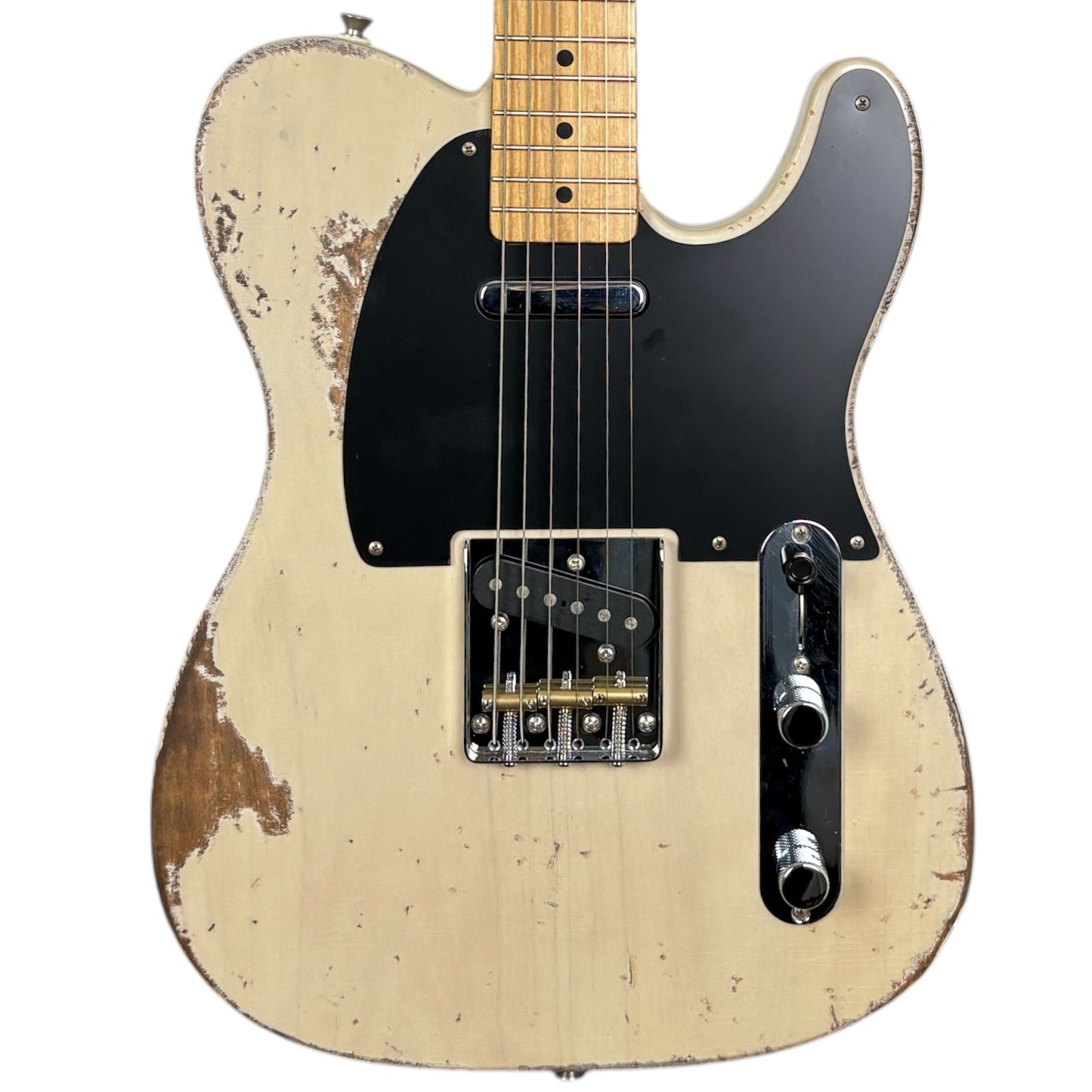 Fender MJT 50s Reissue Telecaster – blond – silně relic upravený