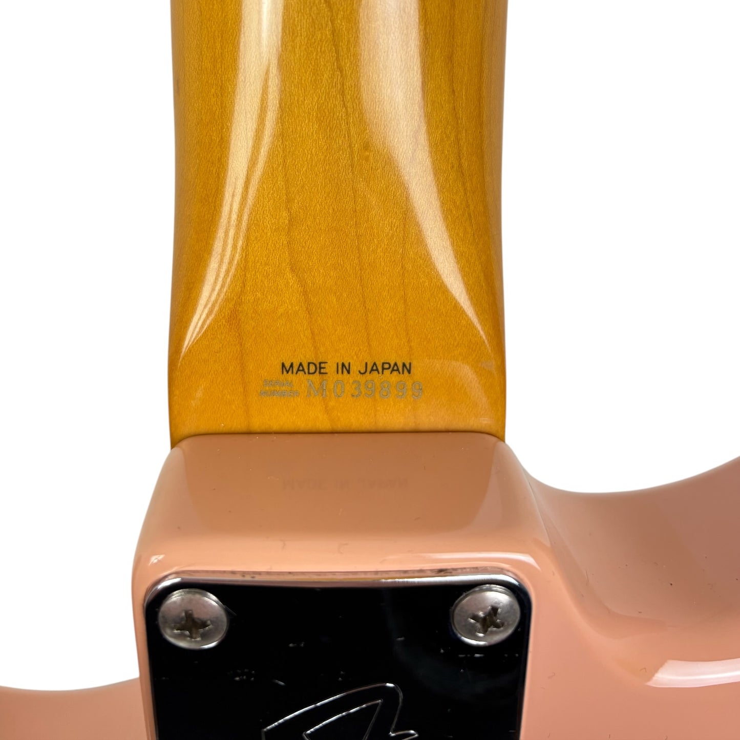 Fender Japan Squier Partcaster 1992-1993 - 贝壳粉色