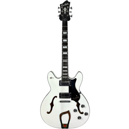 Hagstrom Viking Deluxe 2015 – høyglans hvit