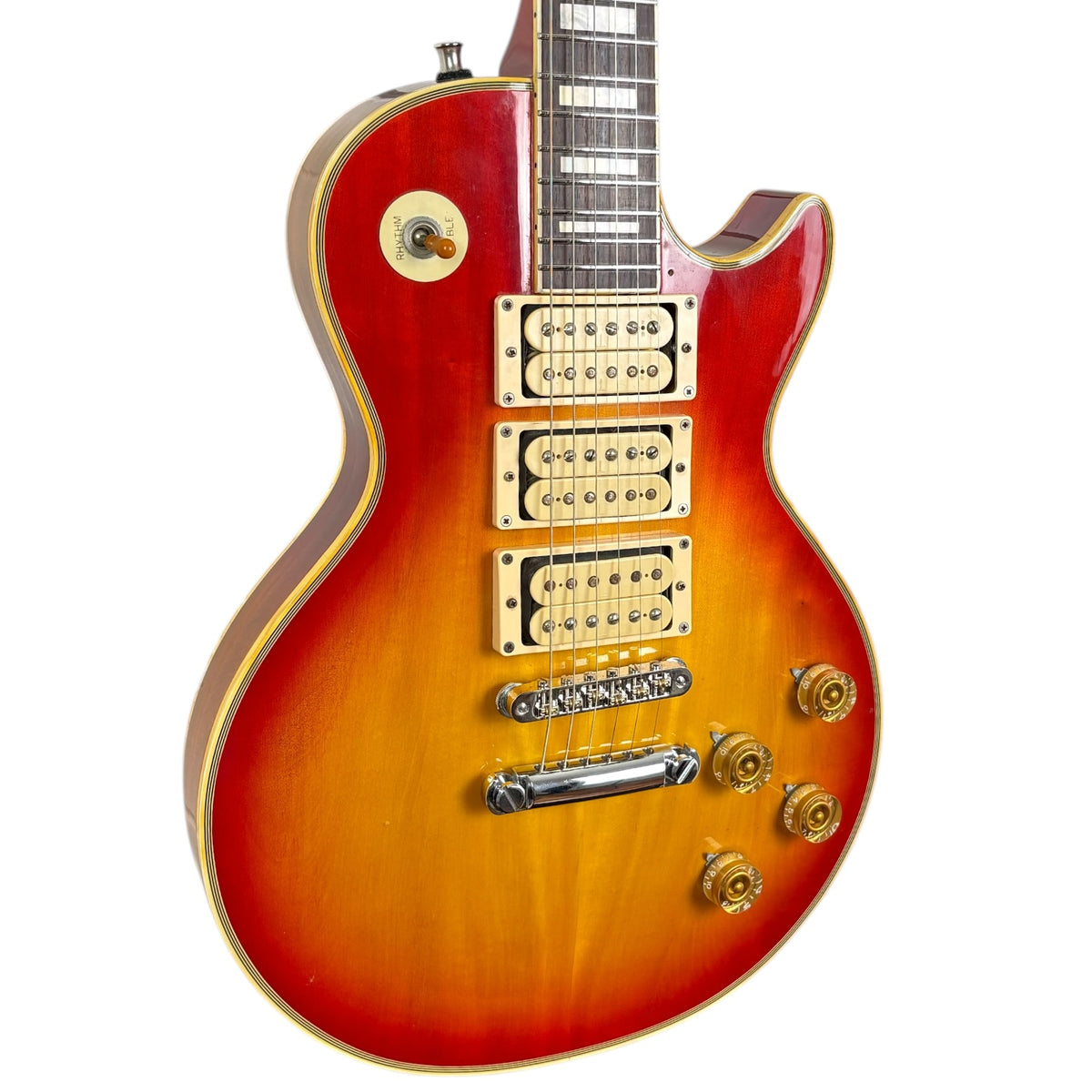 Aria Pro II Les Paul Custom δεκαετίας 1980 - Cherry Sunburst