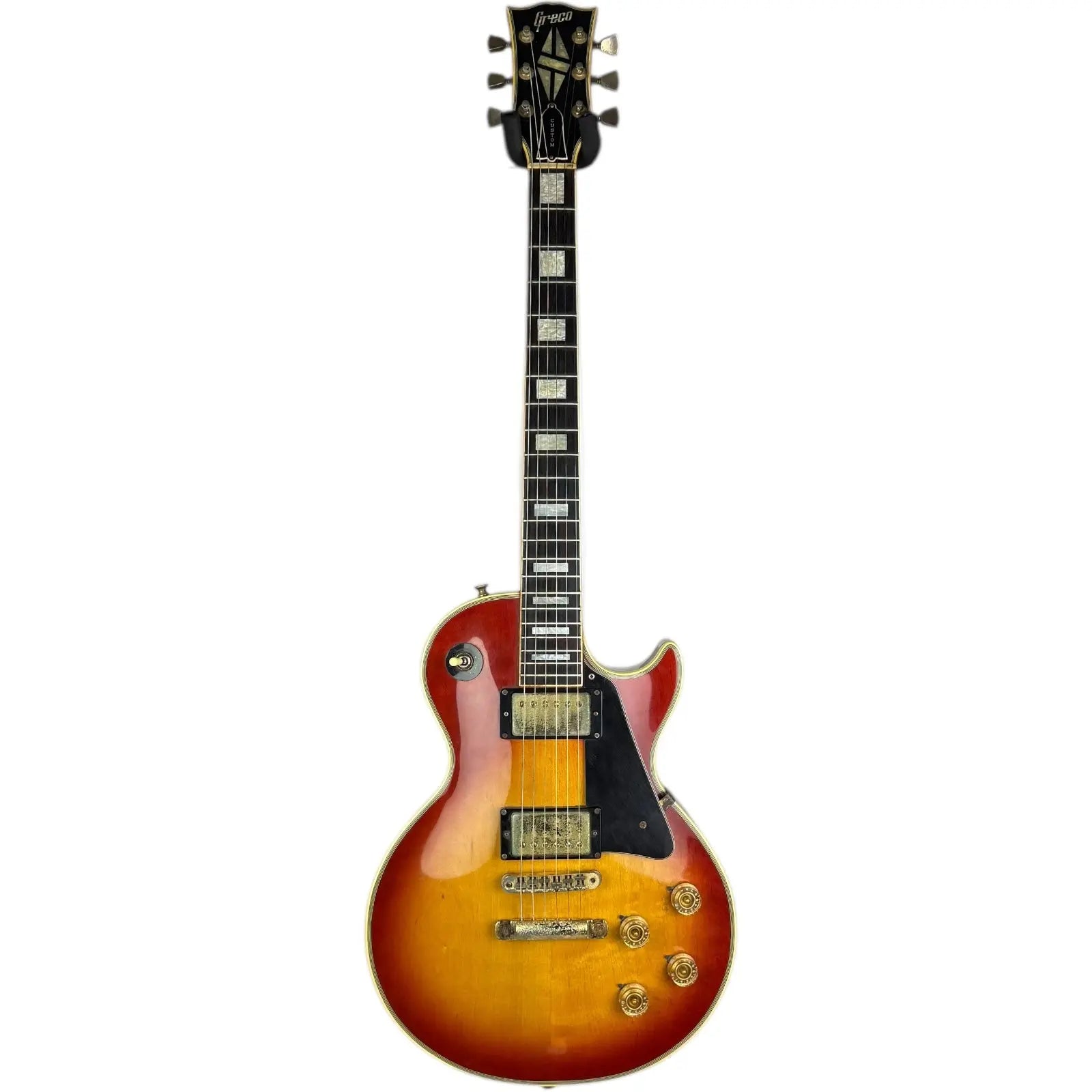 Greco EGC Les Paul Custom 1977 - Cherry Sunburst Greco