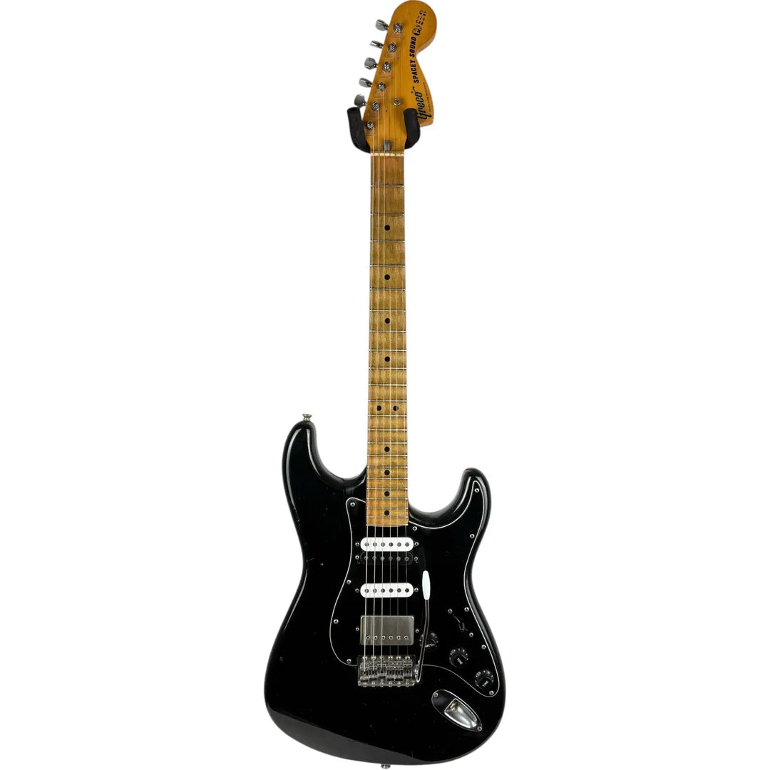 Greco Stratocaster SE-450 Scalopped Ebony Greco