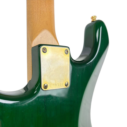 Lake Placid Custom par Andre Waldenmaier HSS Floyd Rose 1995 - Vert Transparent